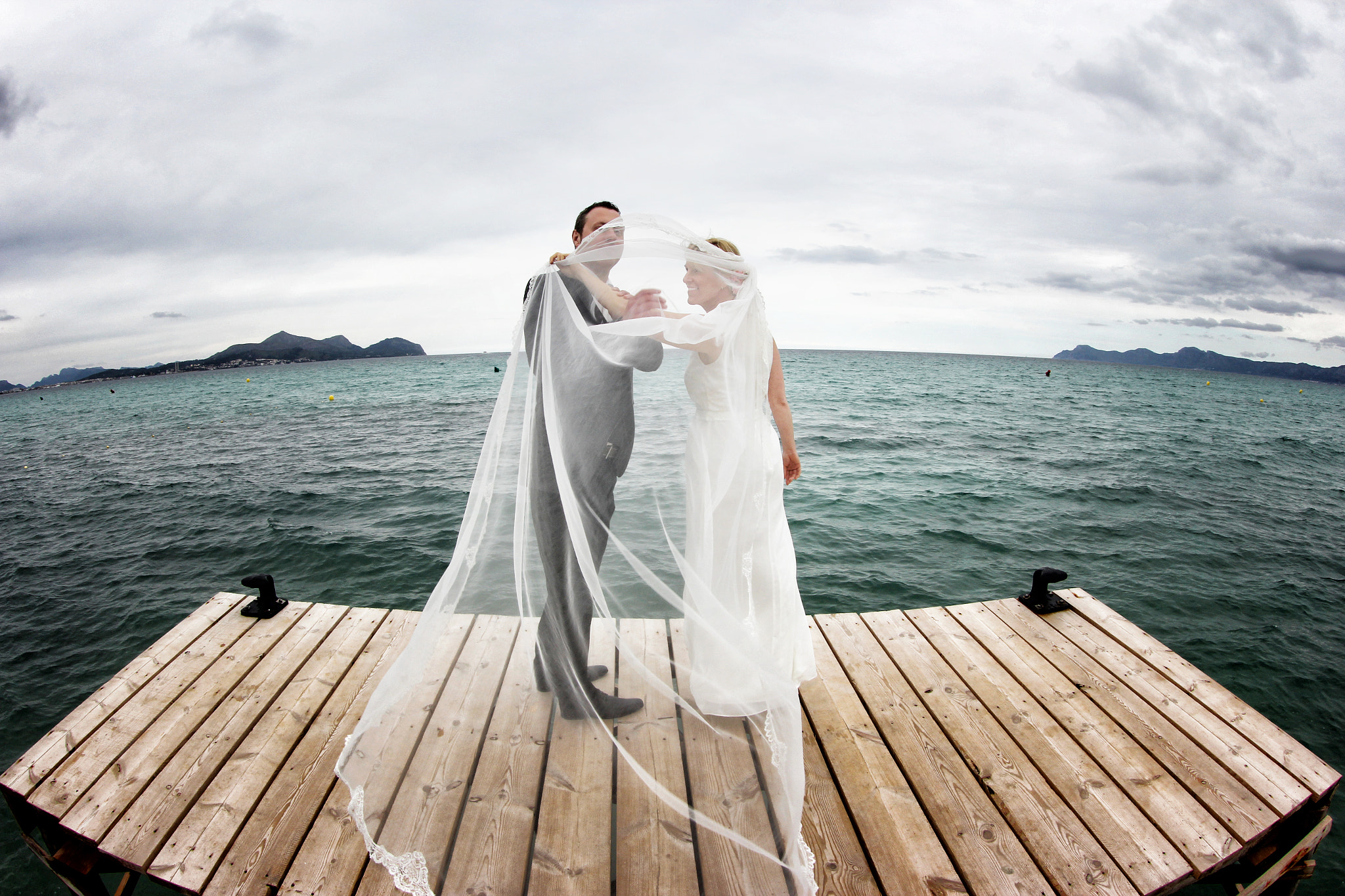 Canon EF 8-15mm F4L Fisheye USM sample photo. Mallorca wedding photography