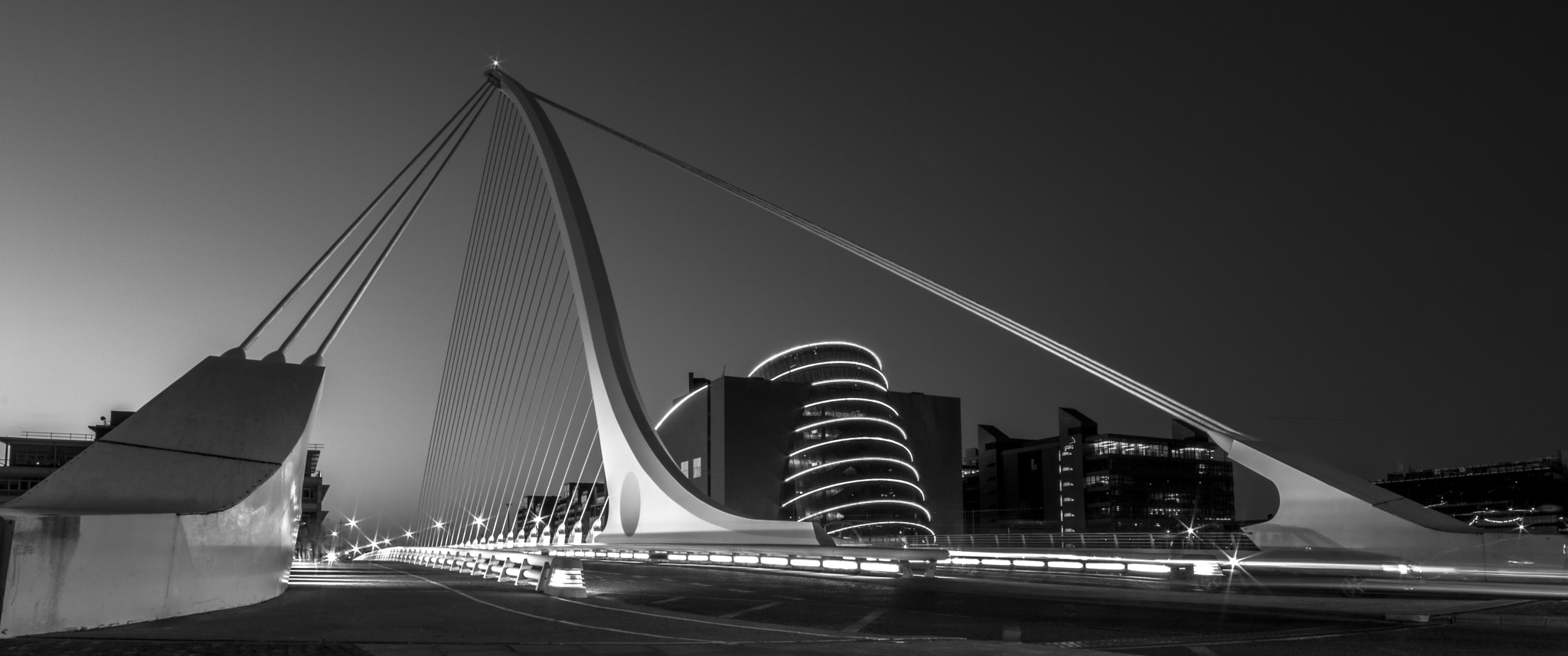 Pentax K-3 II + A Series Lens sample photo. Samuel beckett bridge photography