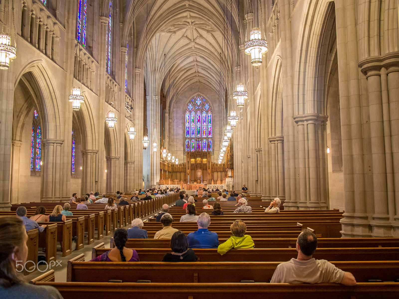 Olympus PEN E-P5 + Panasonic Lumix G 14mm F2.5 ASPH sample photo. Duke chapel photography