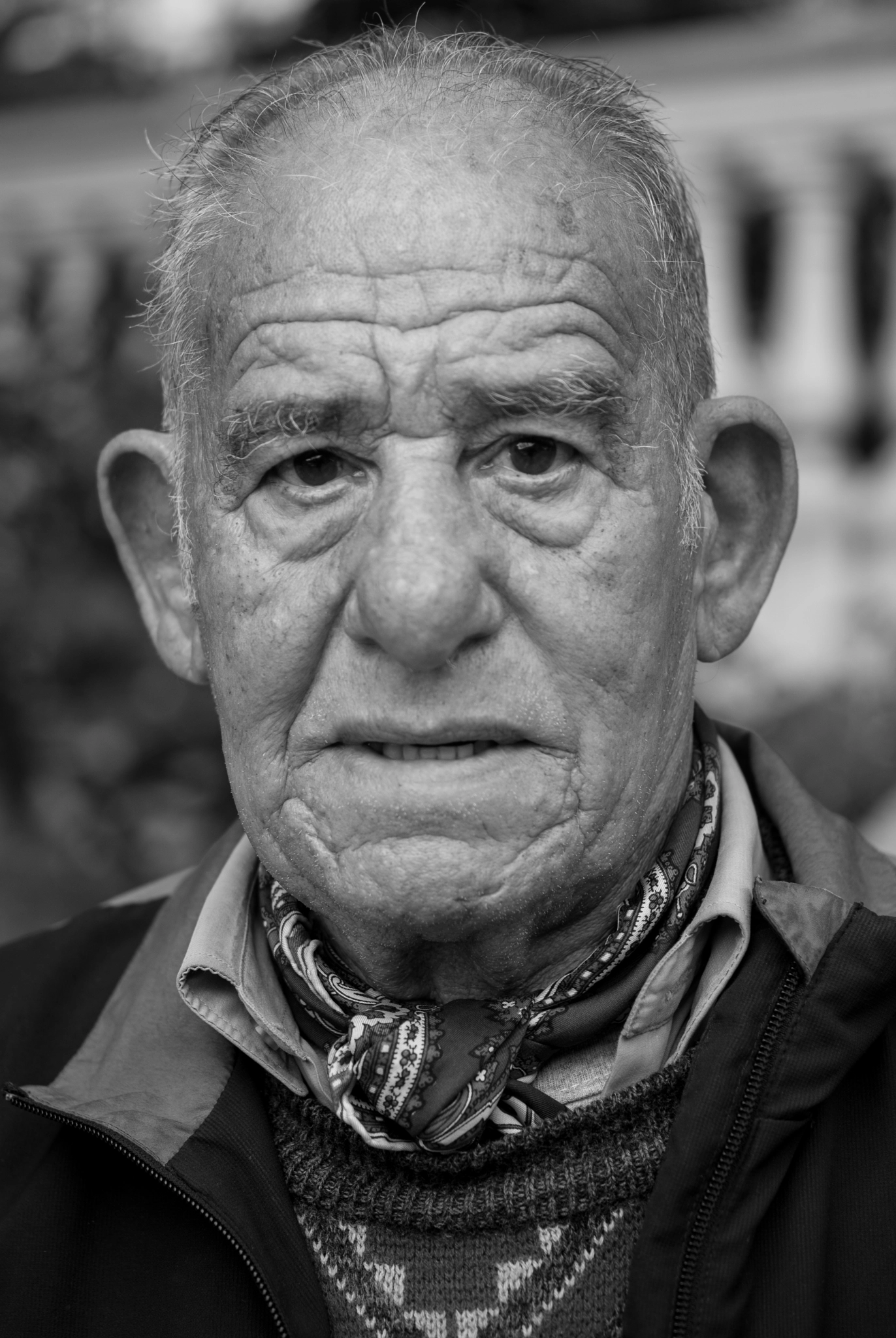 Nikon AF-S Micro-Nikkor 60mm F2.8G ED sample photo. Hombre de la plaza de san isidro photography