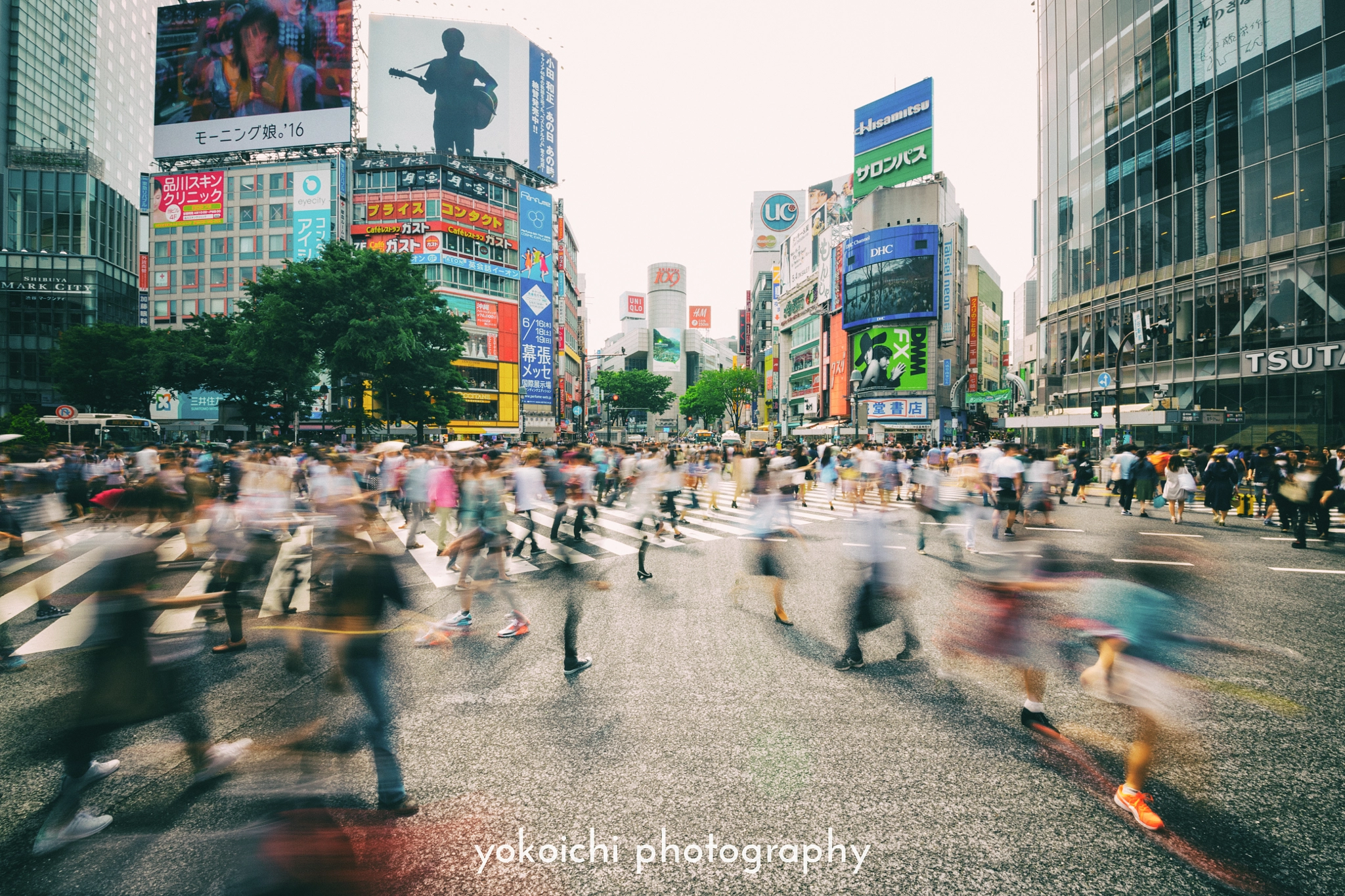 Sigma 12-24mm F4.5-5.6 II DG HSM sample photo. Shibuya crossing photography