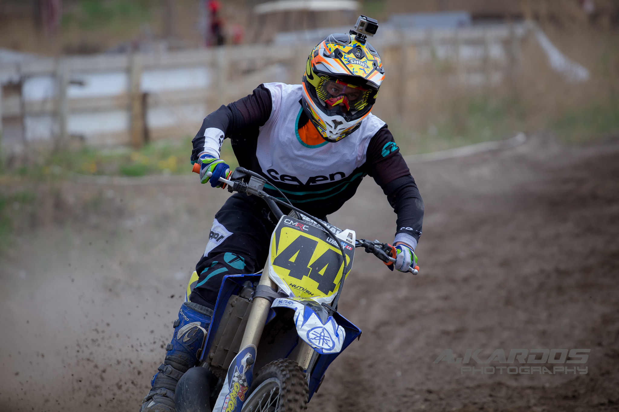 Canon EOS 700D (EOS Rebel T5i / EOS Kiss X7i) + Canon EF 70-200mm F4L USM sample photo. Xtown - motocross # 44 (2016) photography