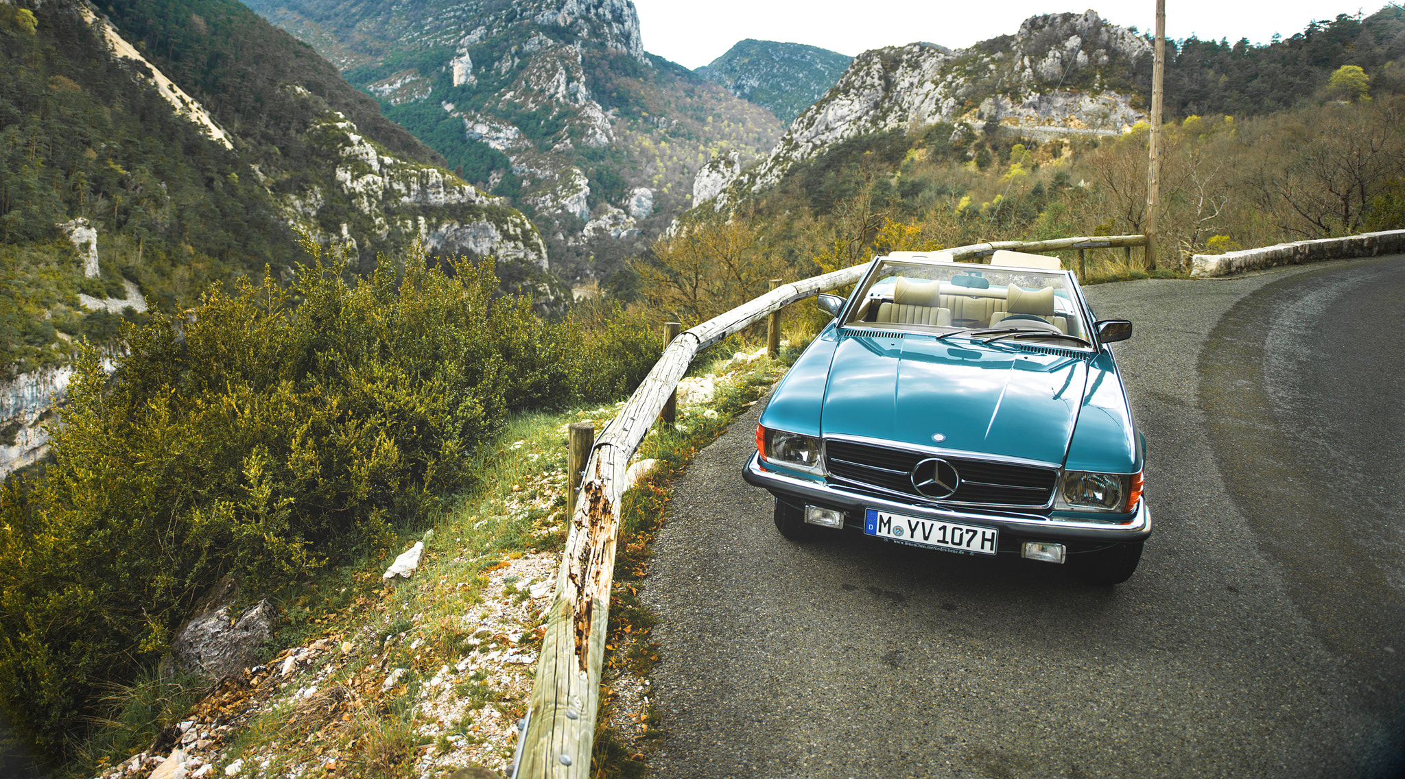 HCD 35-90 sample photo. Benz-nostalgic in provence, south france photography