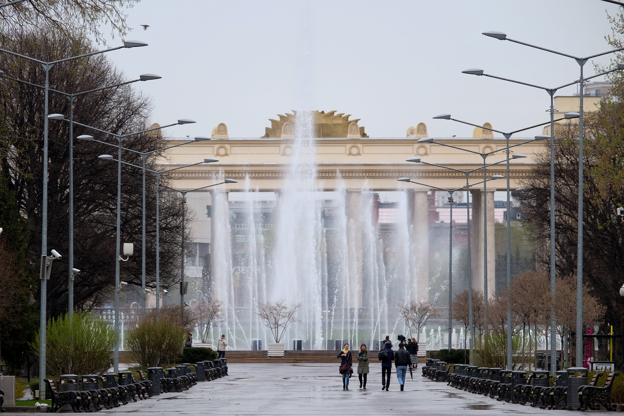 Fujifilm X-E2 + Fujifilm XC 50-230mm F4.5-6.7 OIS sample photo. Gorky park, moscow photography