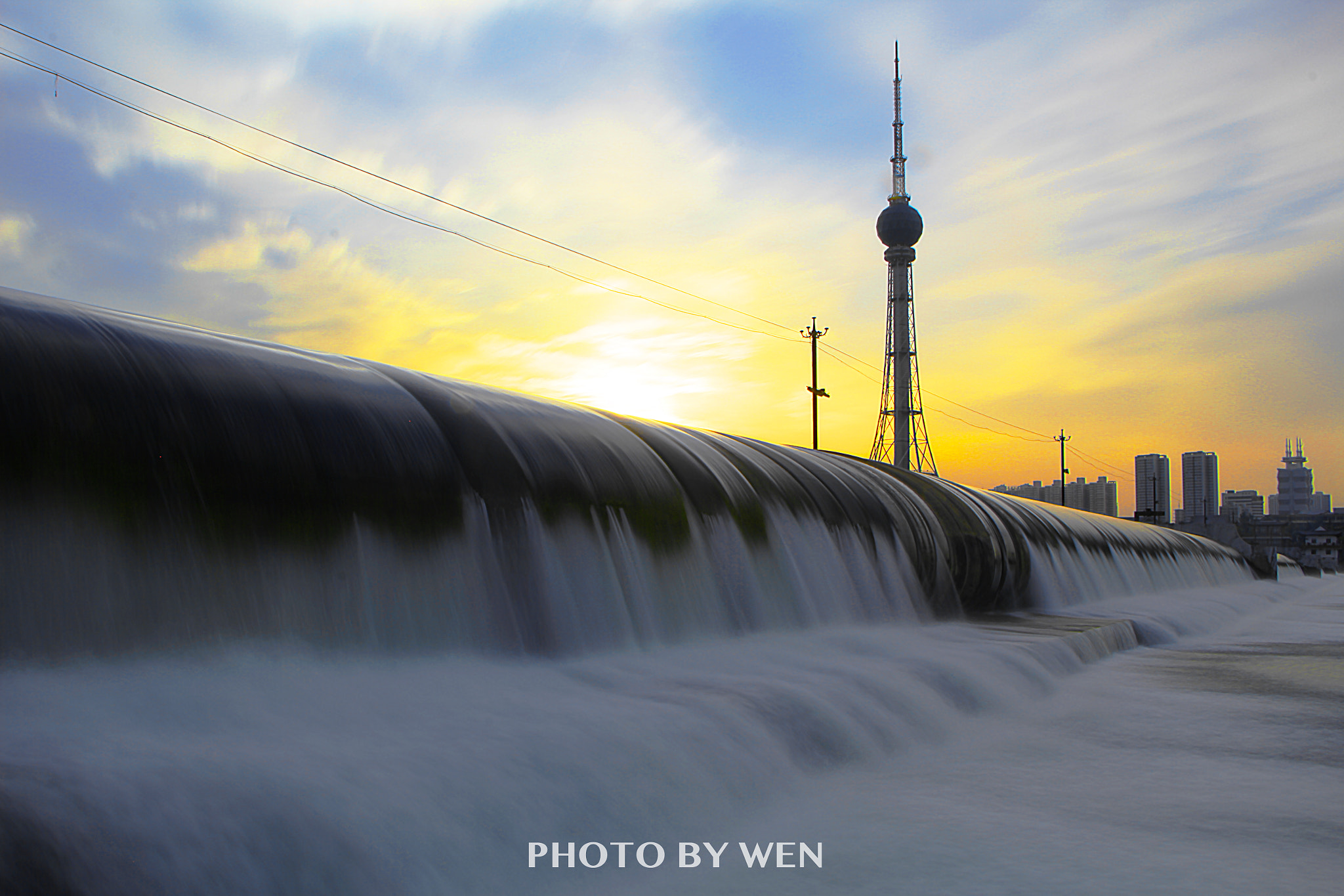 Canon EF-S 18-135mm F3.5-5.6 IS STM sample photo. 洛河夕阳 photography