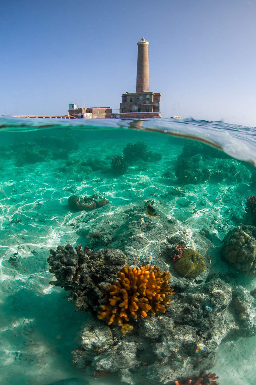 Nikon AF DX Fisheye-Nikkor 10.5mm F2.8G ED sample photo. San ganeb lighthouse photography