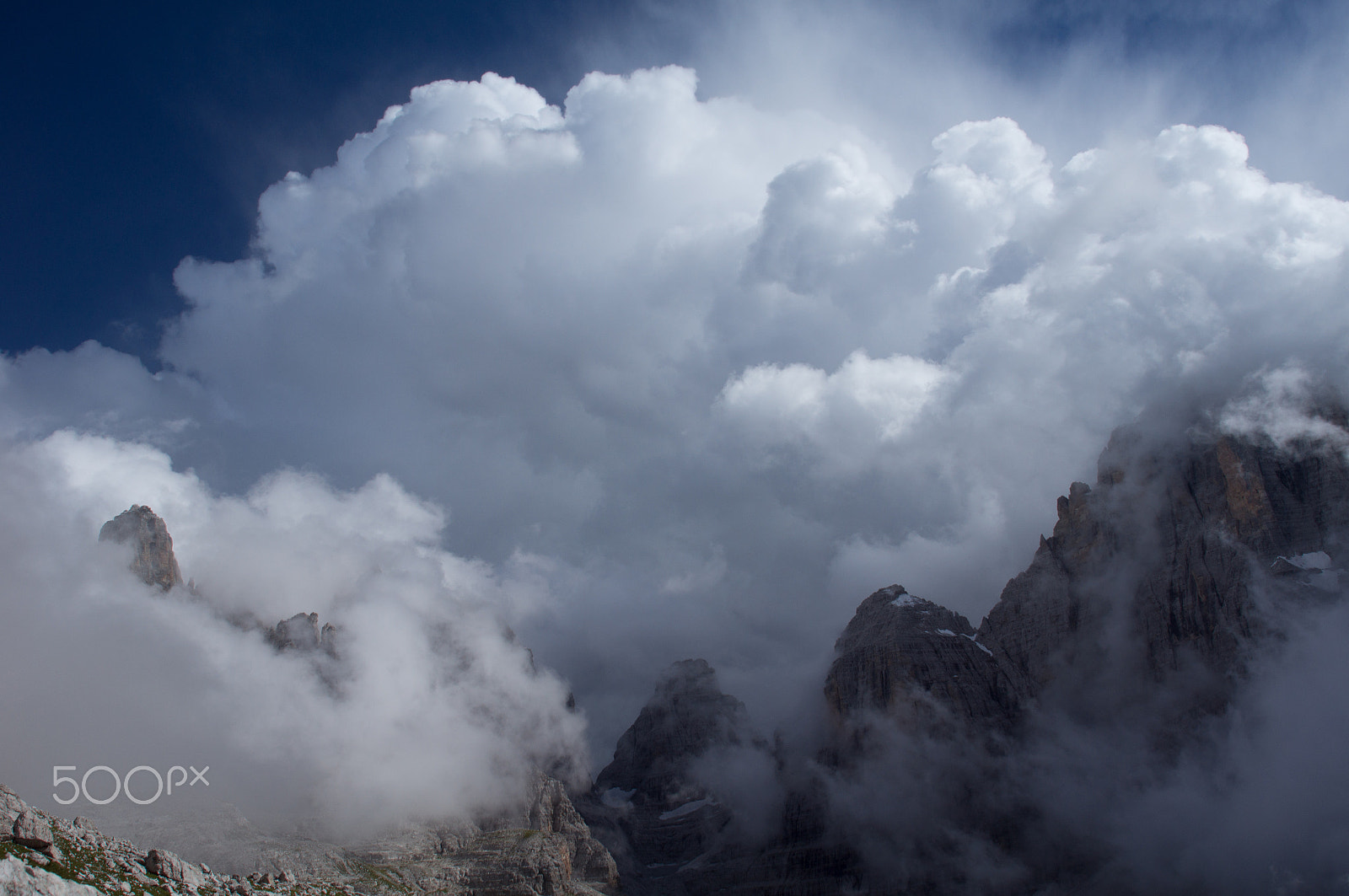 Minolta/Sony AF 24-105mm F3.5-4.5 (D) sample photo. Invisible dolomites photography