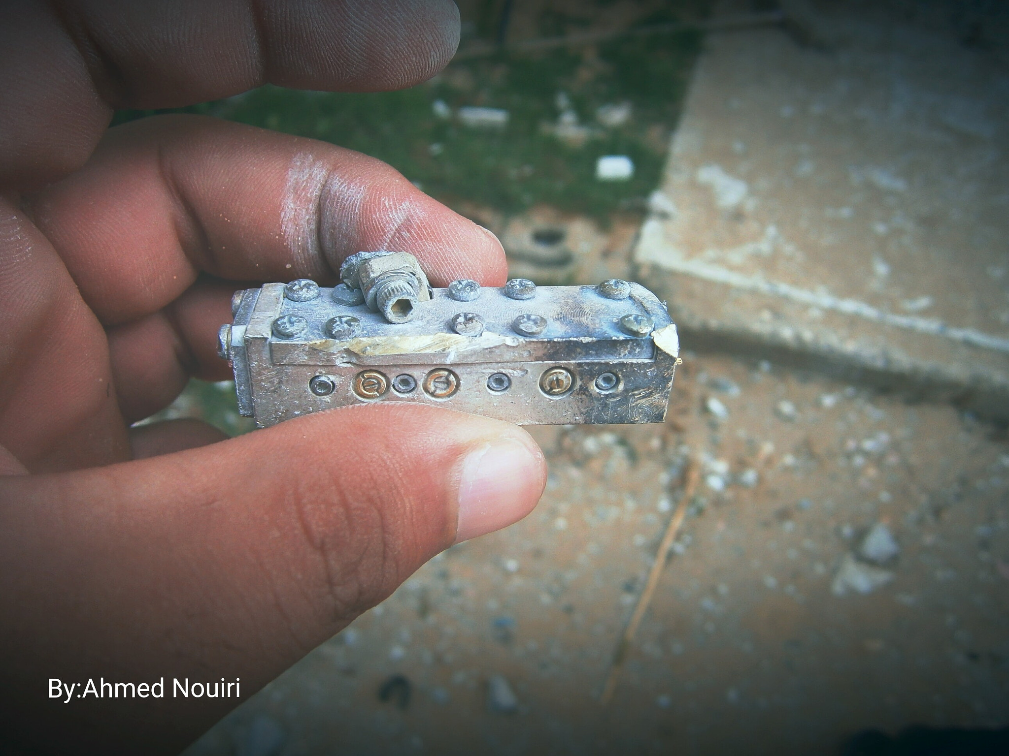 Olympus VG120,D705 sample photo. Shrapnel israeli aggression 2014 photography