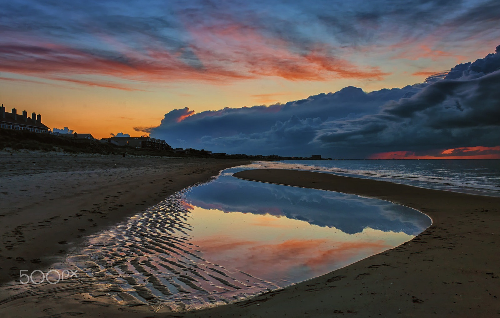 Sigma 18-50mm F2.8-4.5 DC OS HSM sample photo. Chesapeake bay sunset photography