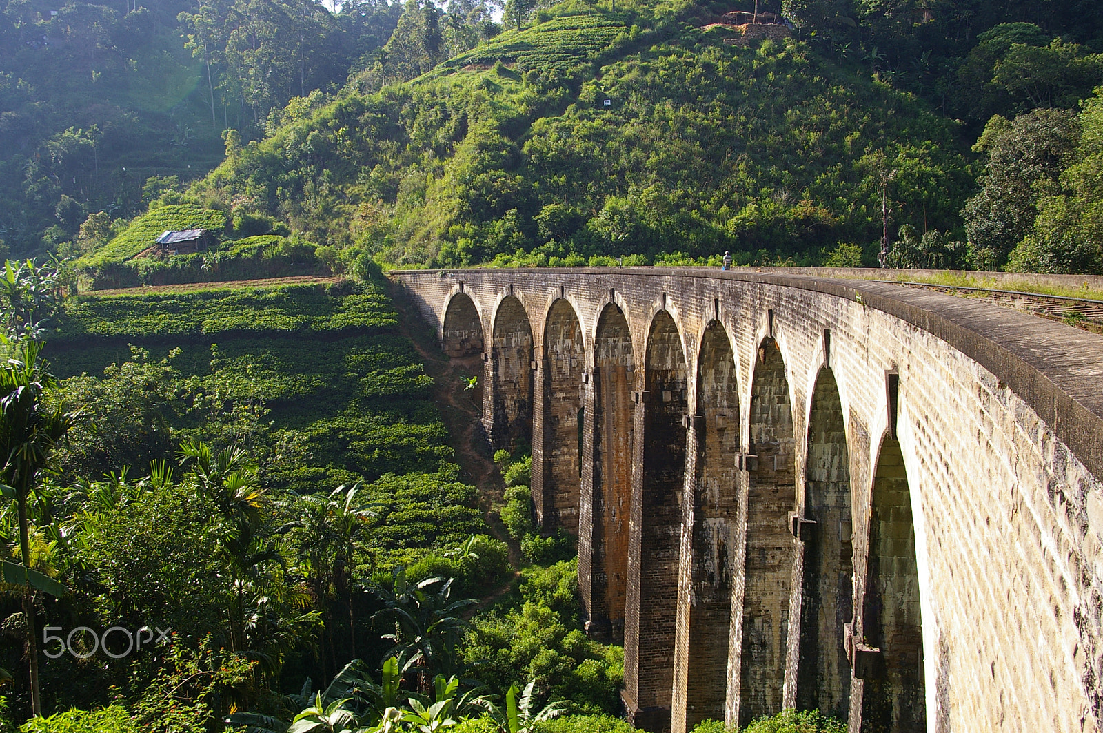 Pentax *ist DL2 sample photo. Nine arches bridge photography