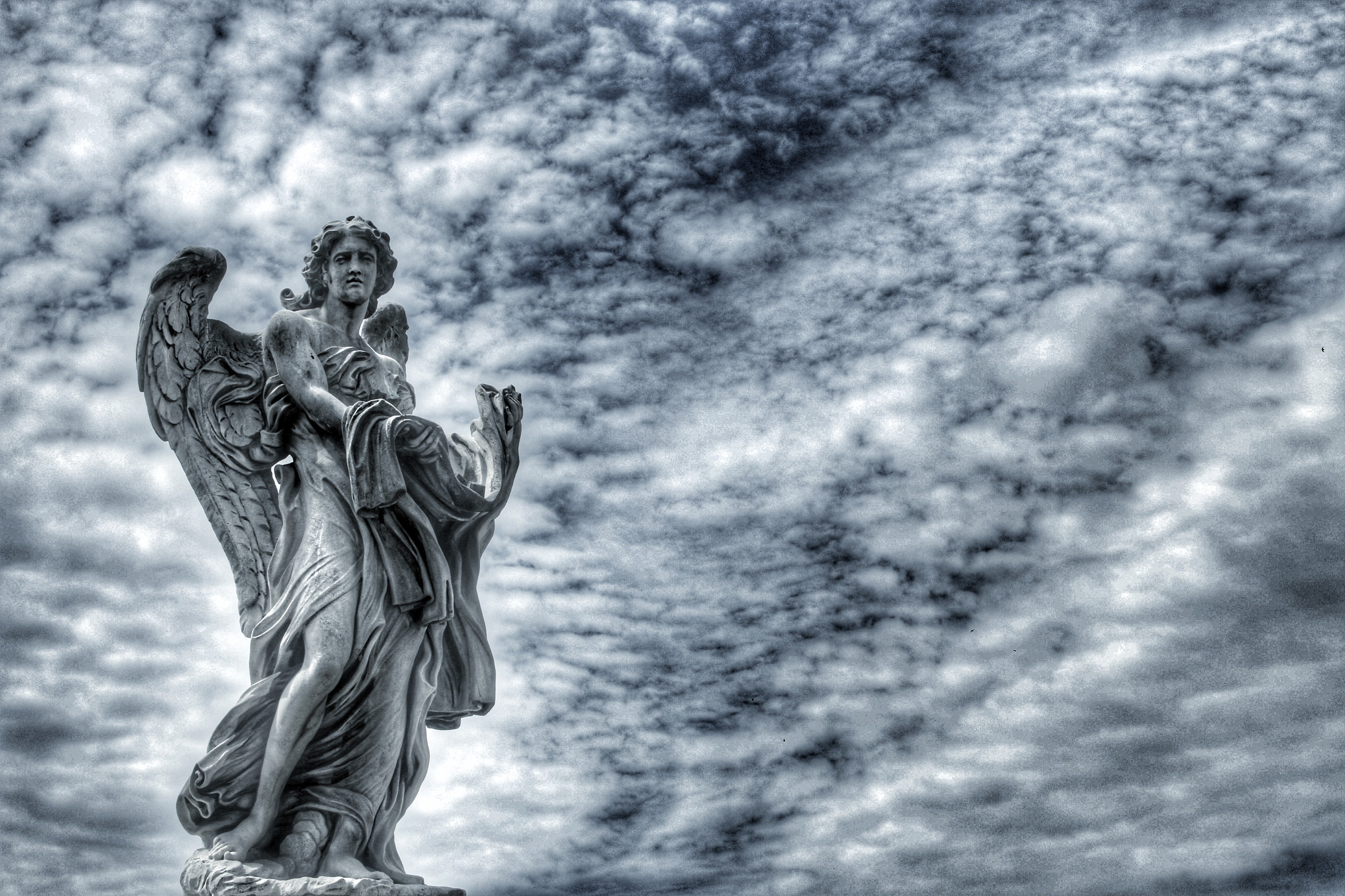 Canon EF 28-135mm F3.5-5.6 IS USM sample photo. Angel of rome photography