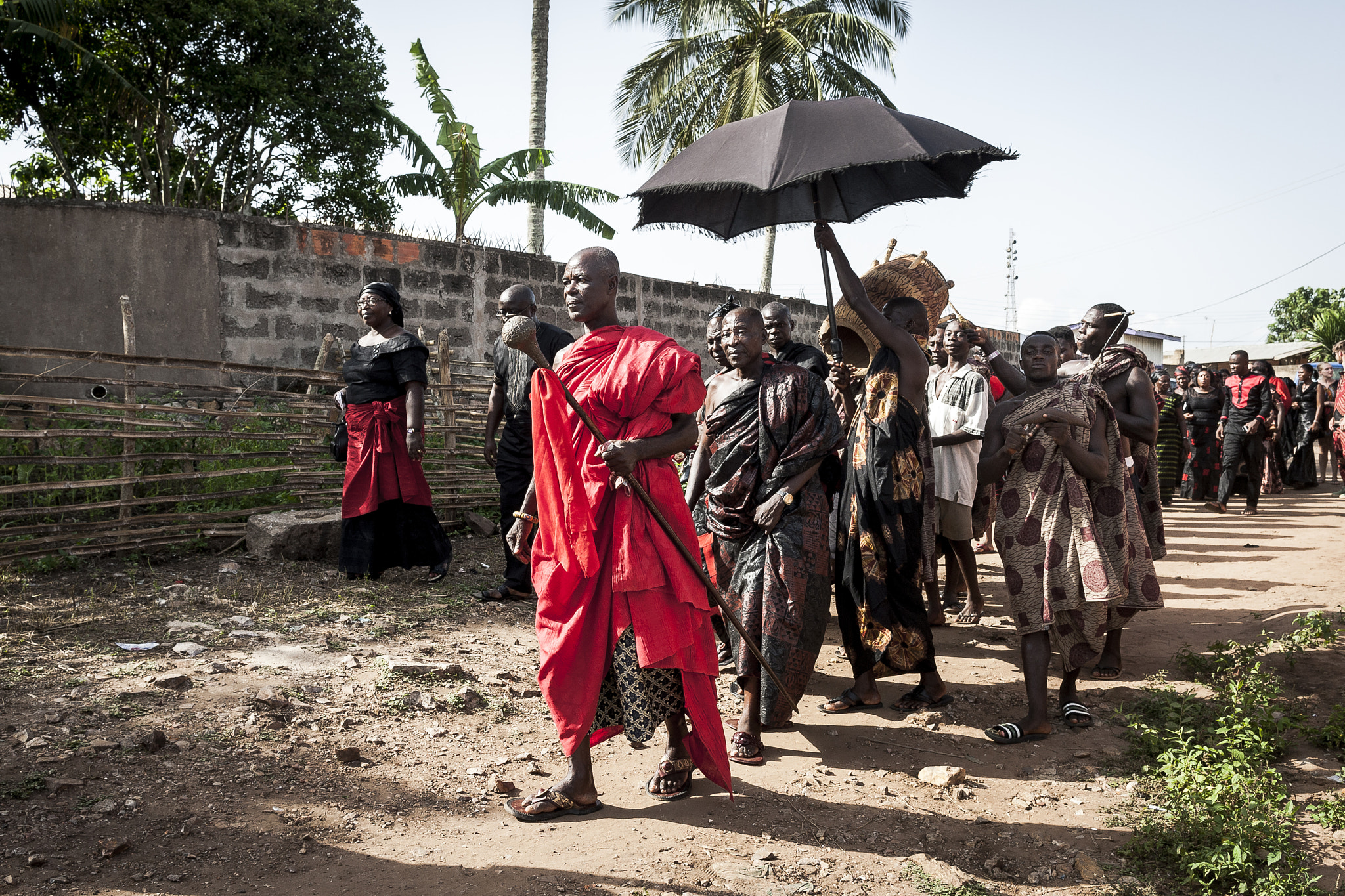 Canon EF 24mm F1.4L II USM sample photo. Ghana funeral photography
