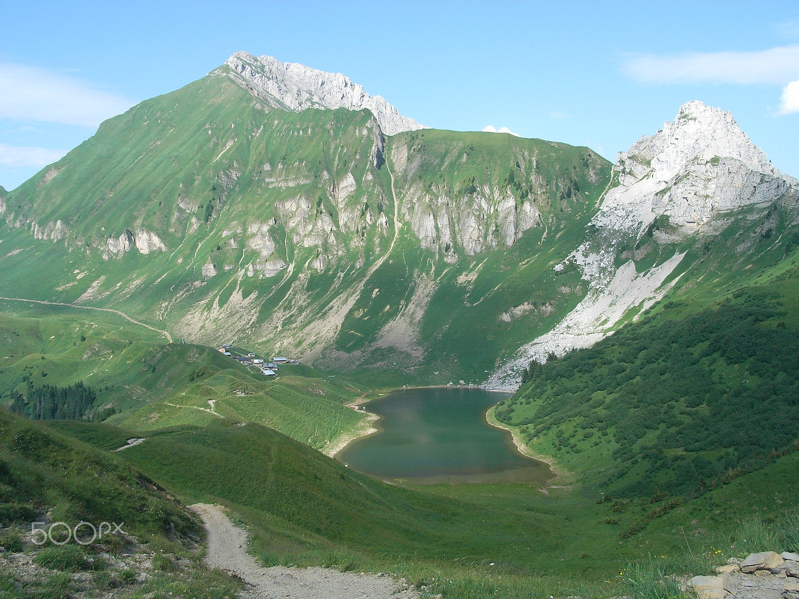 Ricoh Caplio R5 sample photo. Lac alpin photography
