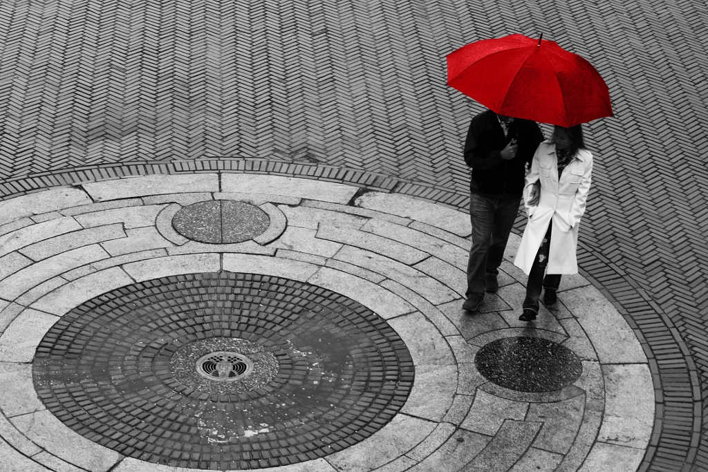 Red Umbrella by Georgina Gomez on 500px.com