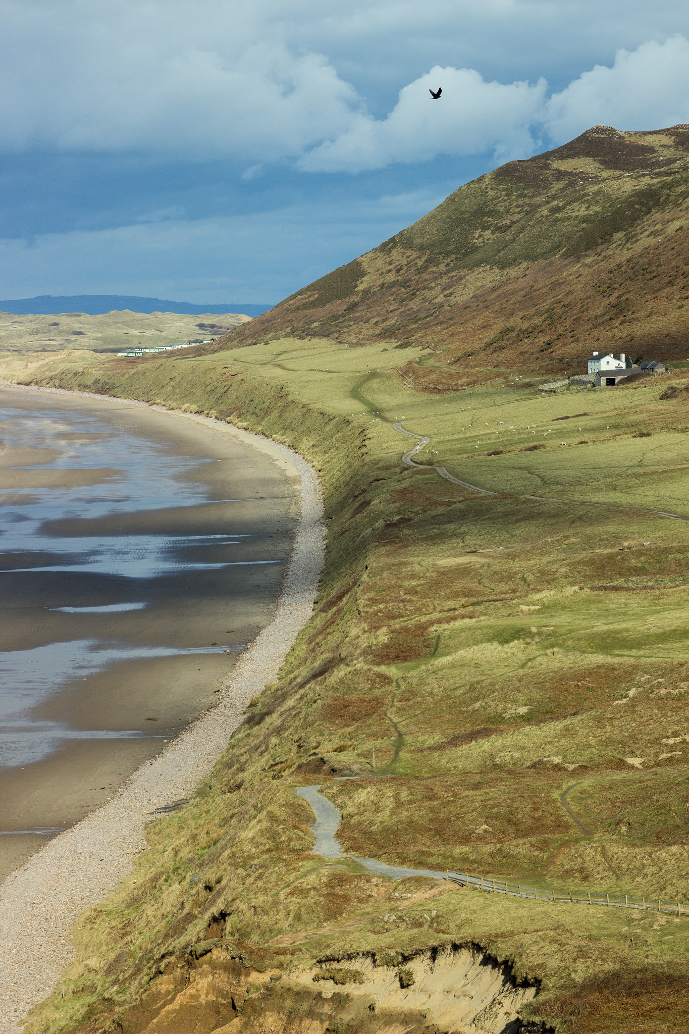 Canon EF 35-80mm f/4-5.6 sample photo. Rhossili path photography