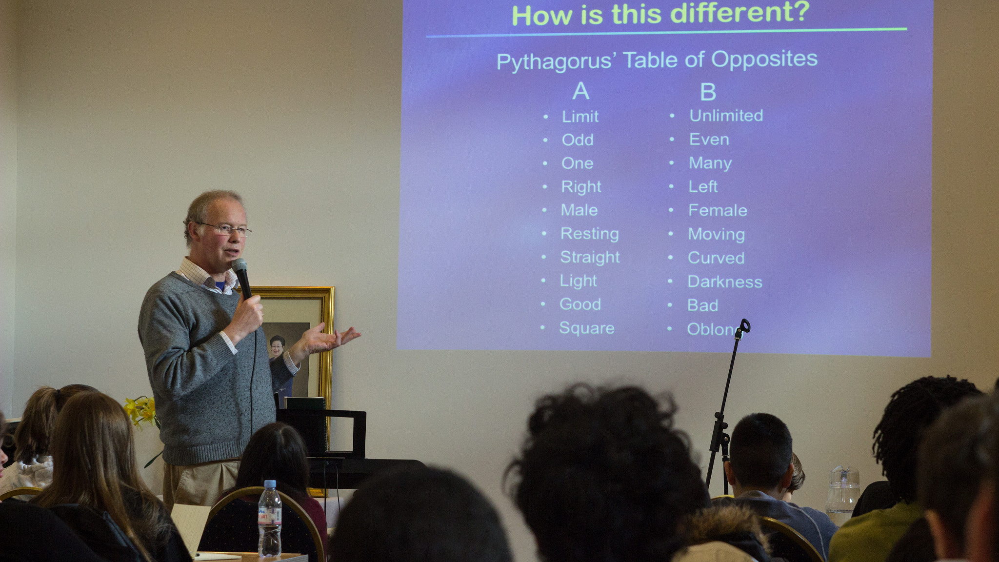 Canon EF 35-80mm f/4-5.6 sample photo. Lecture crowd photography