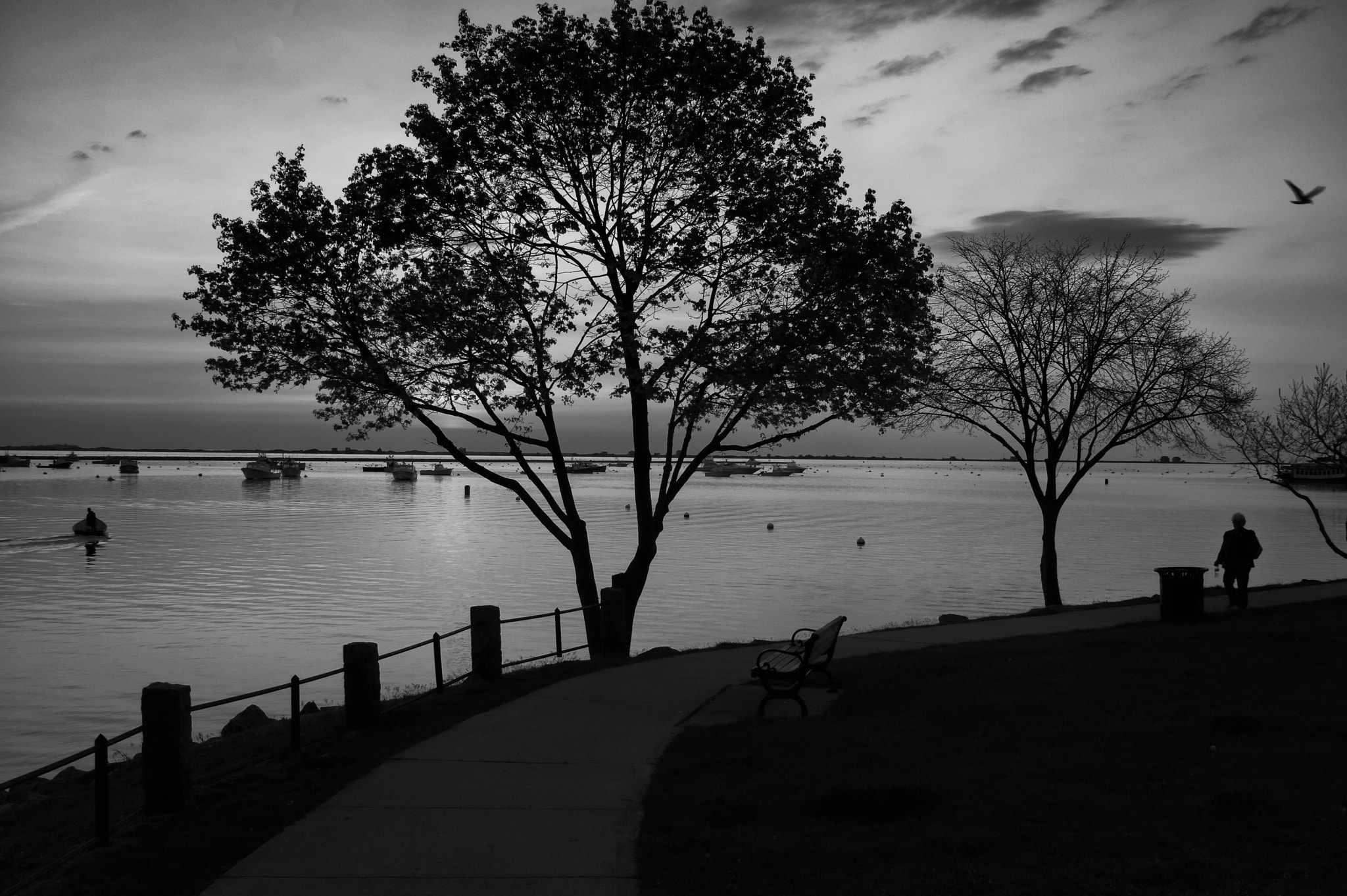 HD Pentax D FA 24-70mm F2.8 ED SDM WR sample photo. Plymouth harbor waking up photography