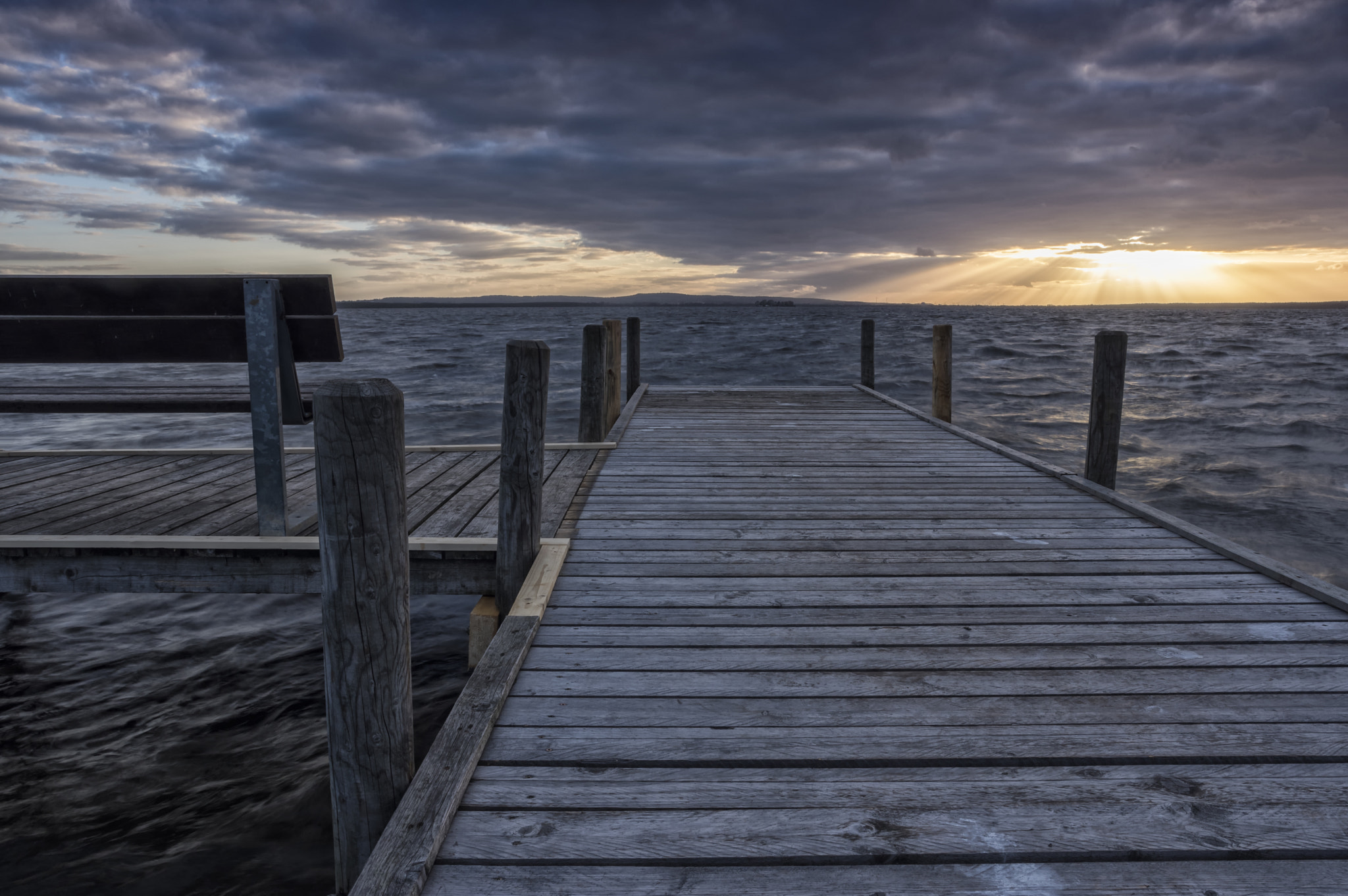 Pentax K-3 II + A Series Lens sample photo. Stormy sunset photography