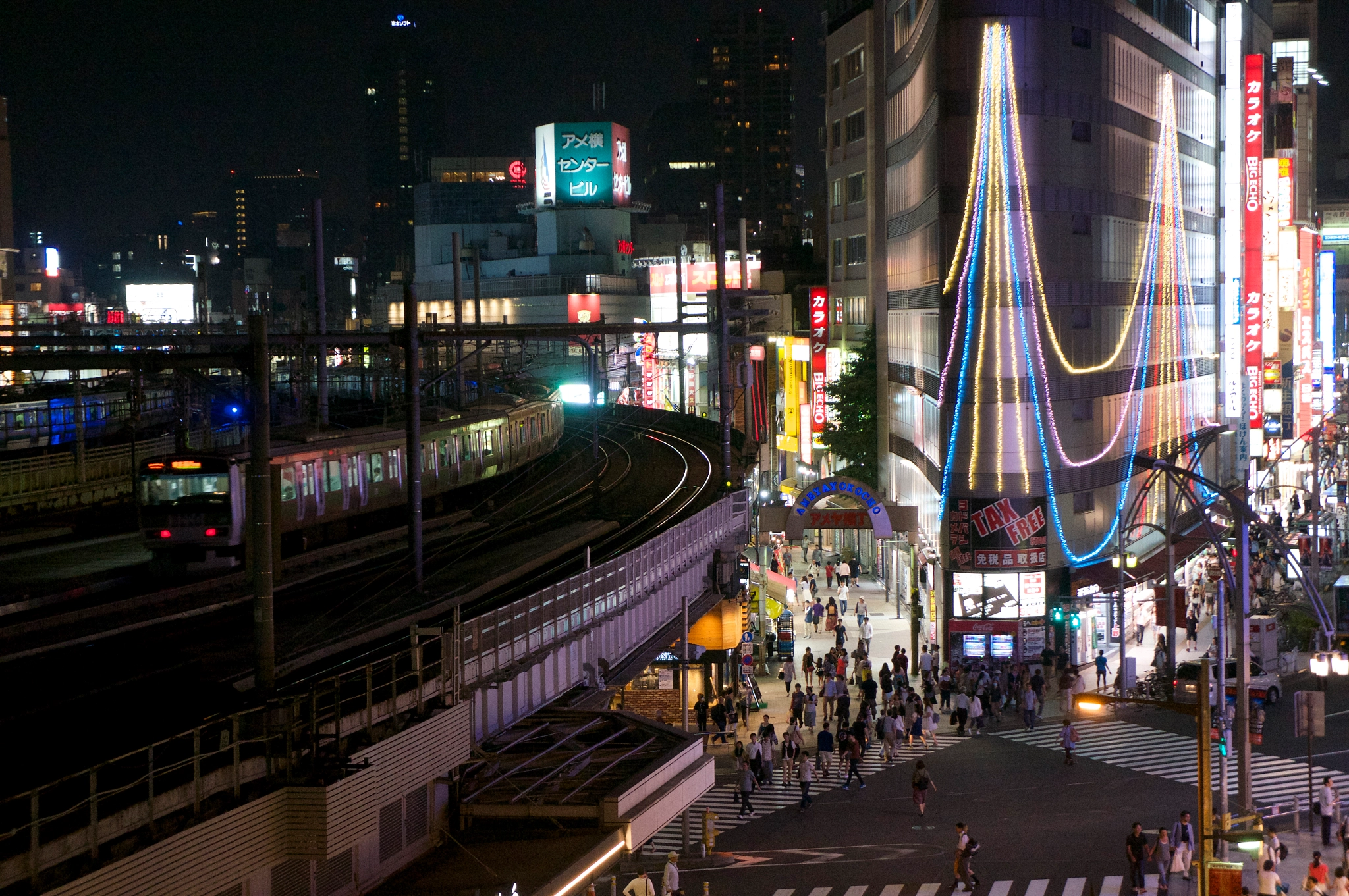 Sony E 18-55mm F3.5-5.6 OSS sample photo. Ueno station photography