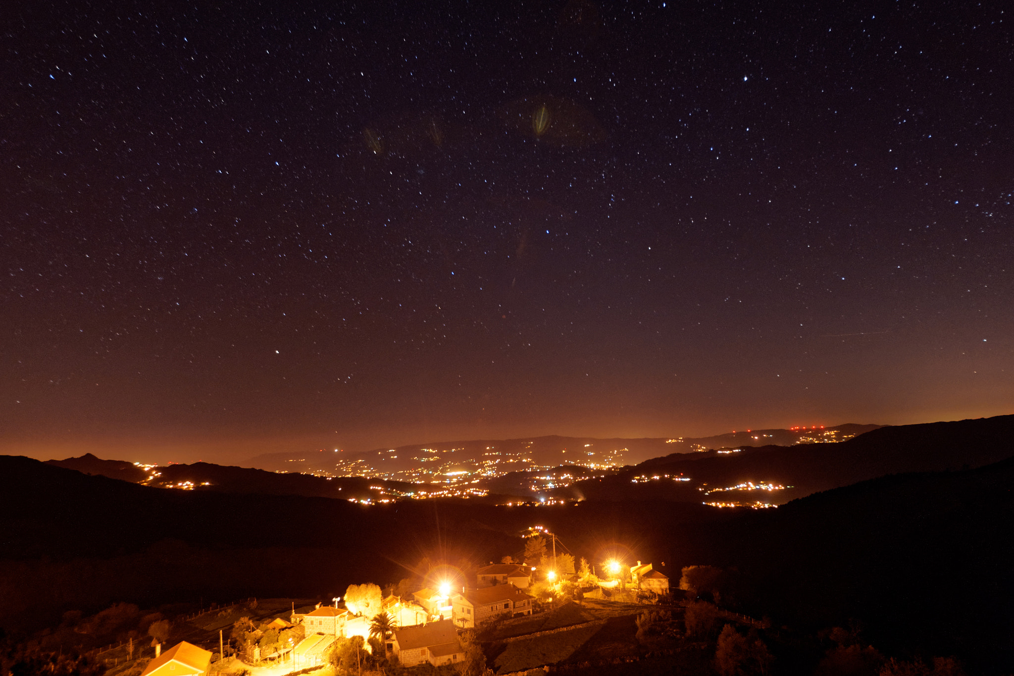 Sony Alpha DSLR-A700 + Minolta AF 17-35mm F2.8-4 (D) sample photo. Twinkling stars in the sky photography