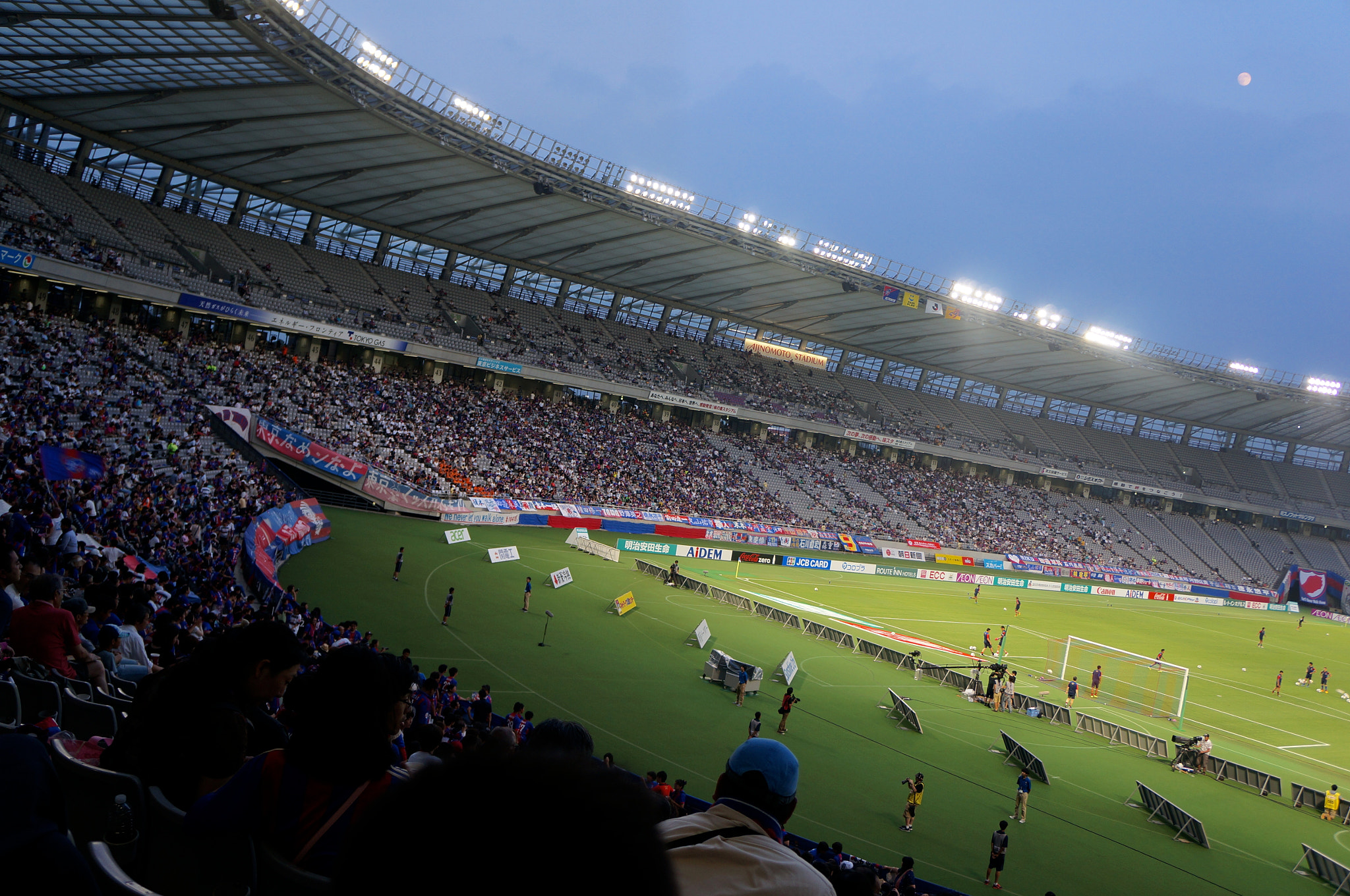 Tamron 18-200mm F3.5-6.3 Di III VC sample photo. Aijinomoto stadium photography