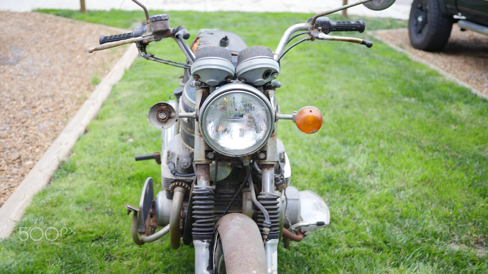 LUMIX G 20/F1.7 II sample photo. Honda cb750 - sonny black photography