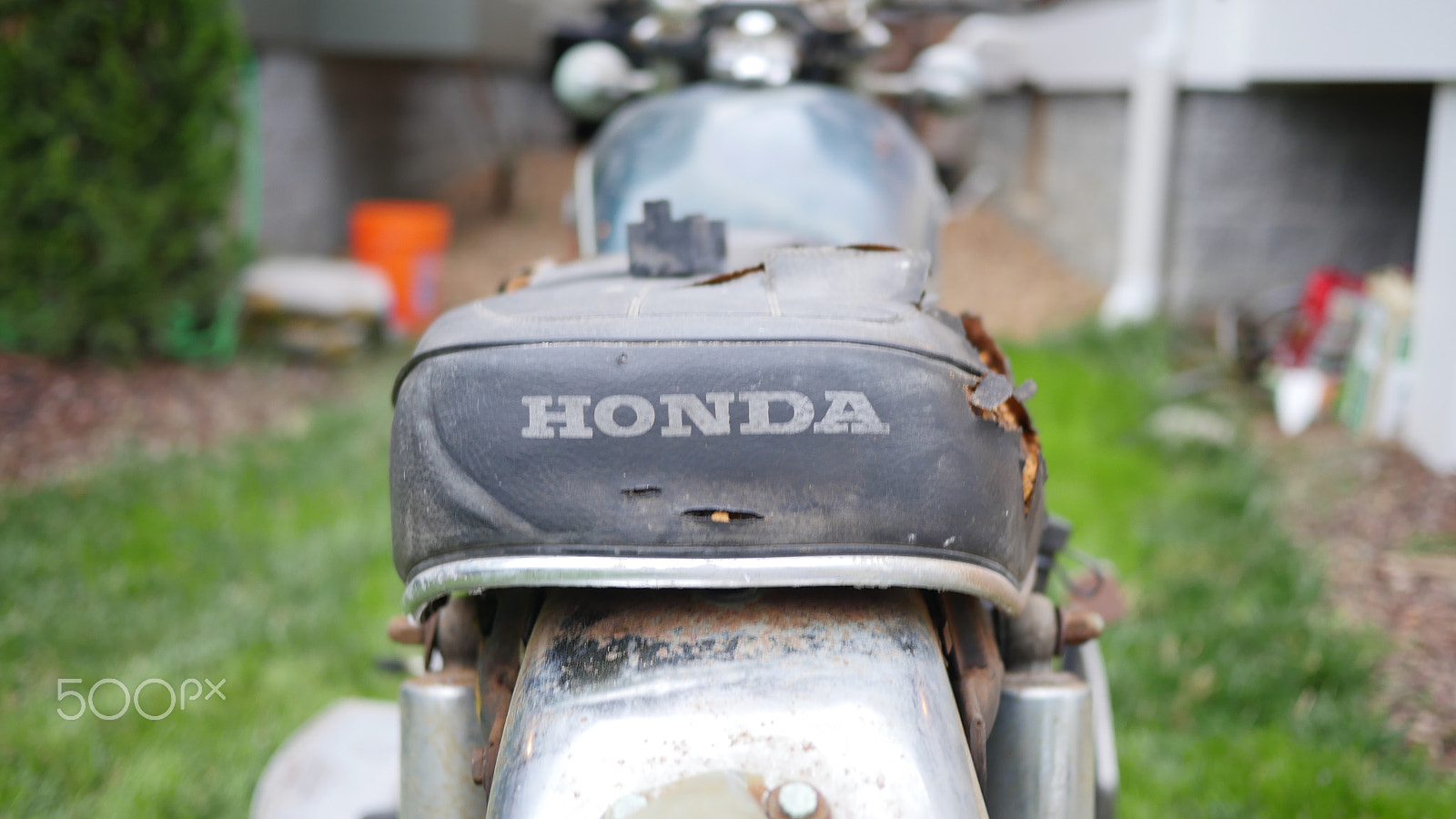 Panasonic Lumix DMC-GH4 + LUMIX G 20/F1.7 II sample photo. Honda cb750 - sonny black photography