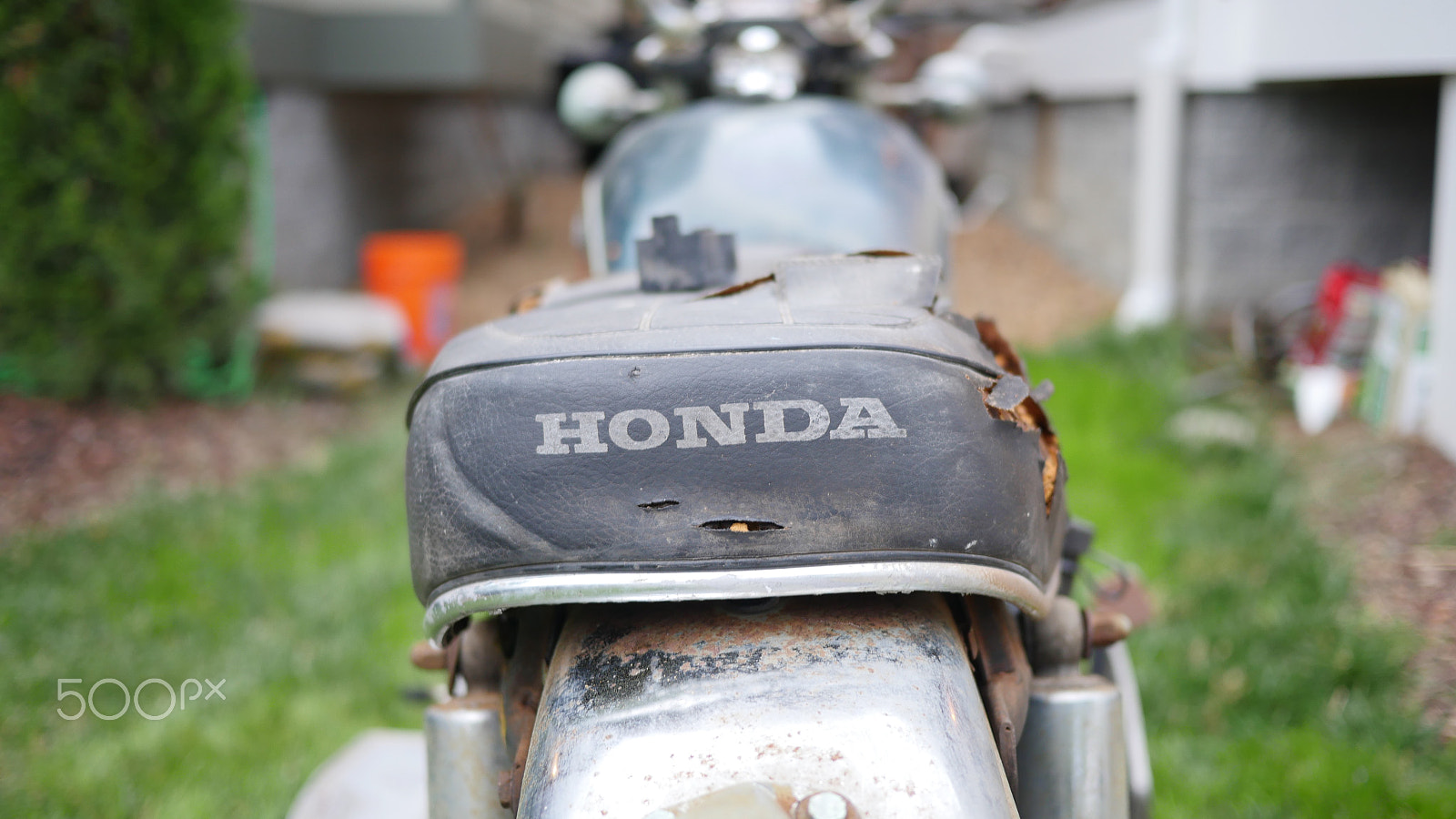 Panasonic Lumix DMC-GH4 + LUMIX G 20/F1.7 II sample photo. Honda cb750 - sonny black photography