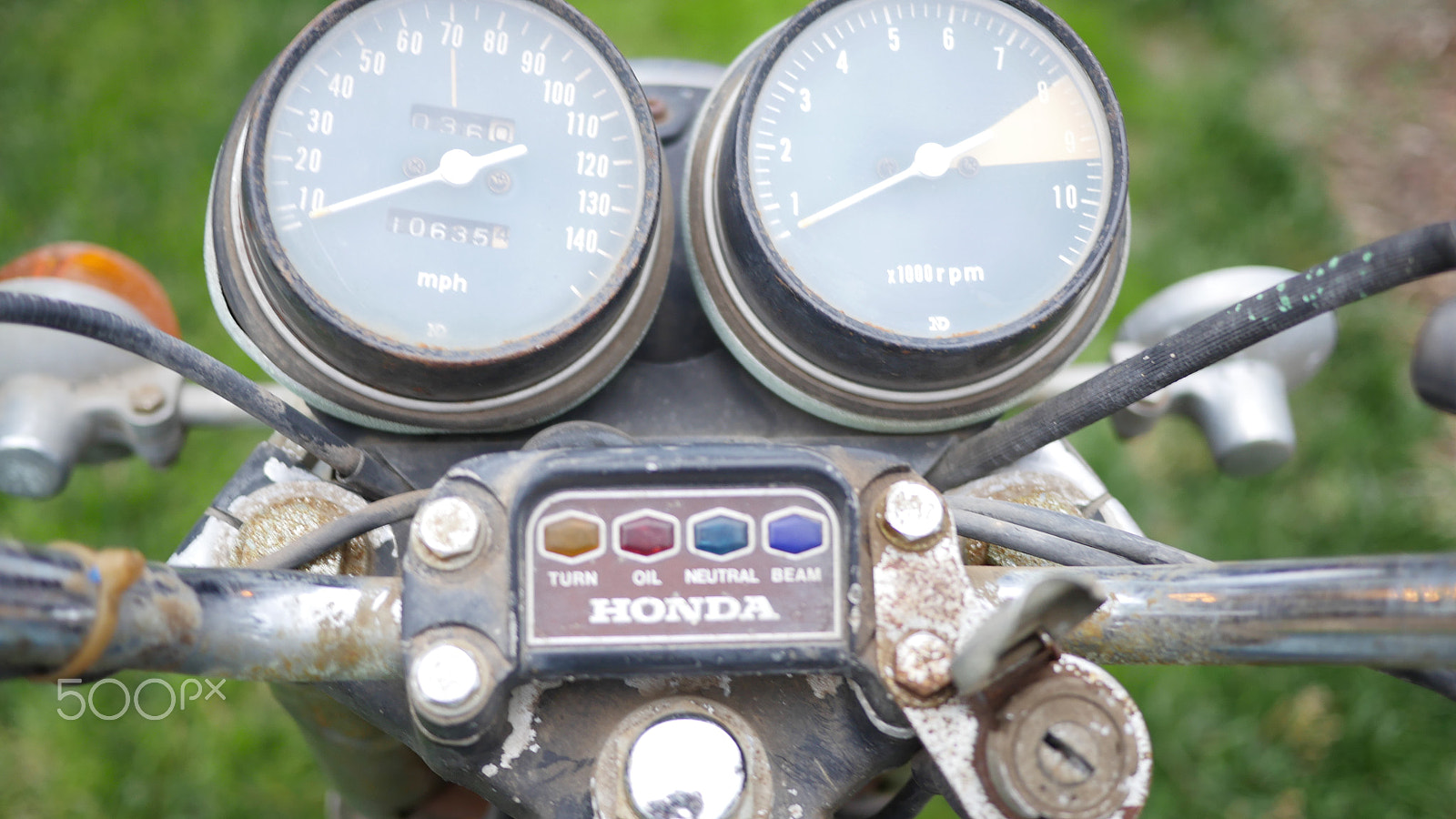 LUMIX G 20/F1.7 II sample photo. Honda cb750 - sonny black photography