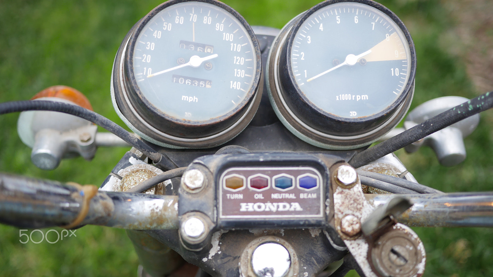 LUMIX G 20/F1.7 II sample photo. Honda cb750 - sonny black photography
