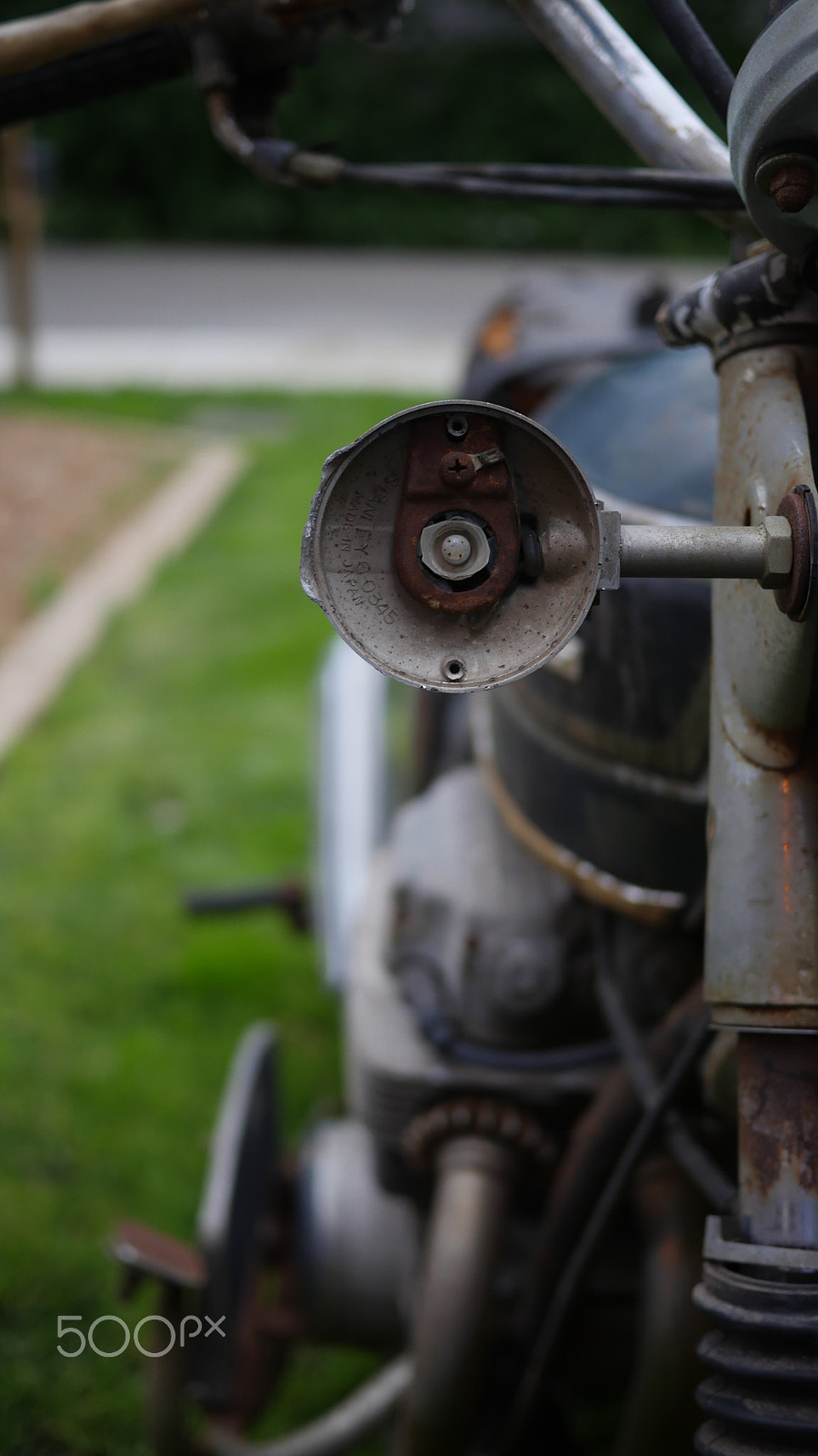 Panasonic Lumix DMC-GH4 + LUMIX G 20/F1.7 II sample photo. Honda cb750 - sonny black photography