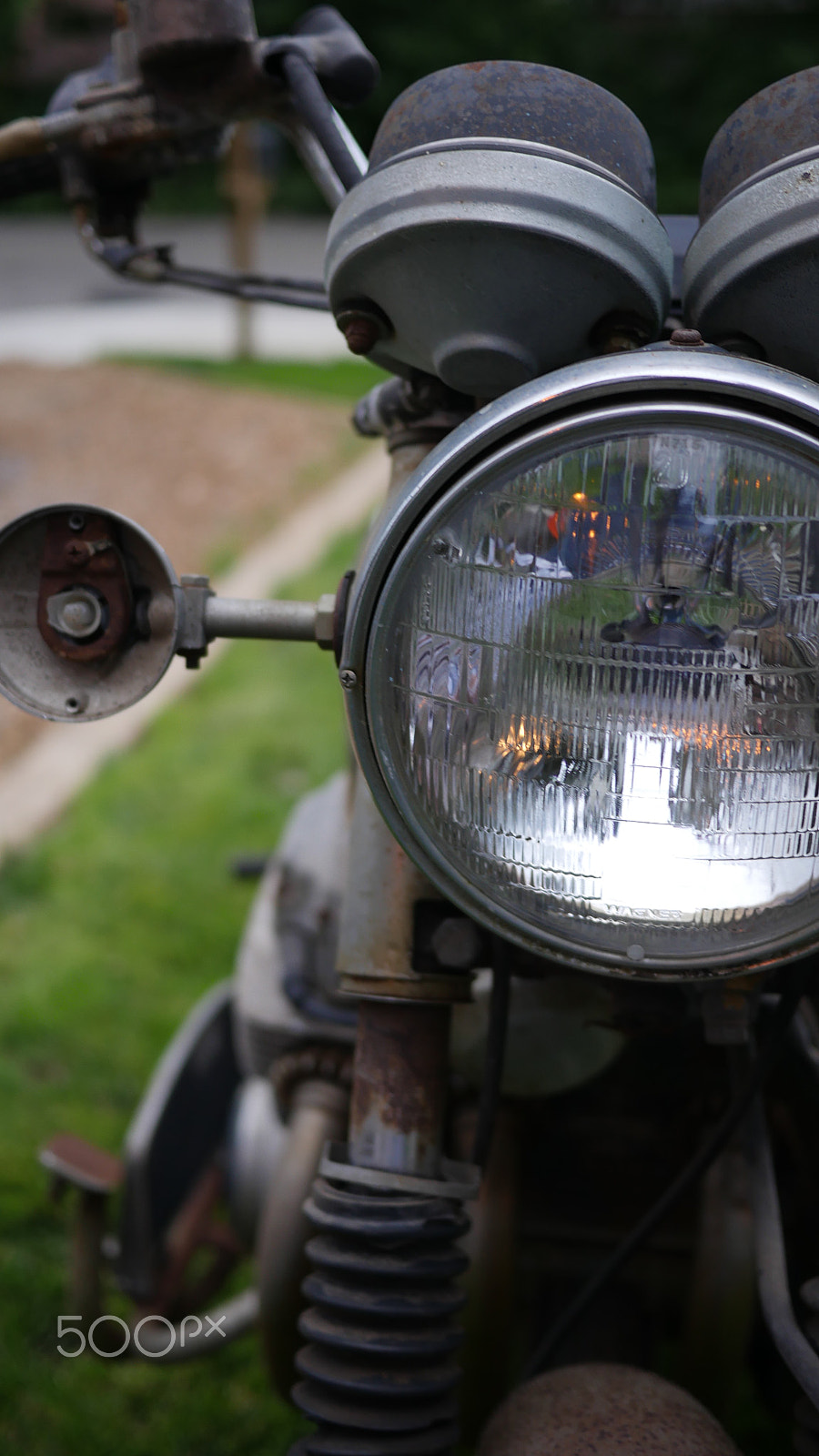 Panasonic Lumix DMC-GH4 + LUMIX G 20/F1.7 II sample photo. Honda cb750 - sonny black photography