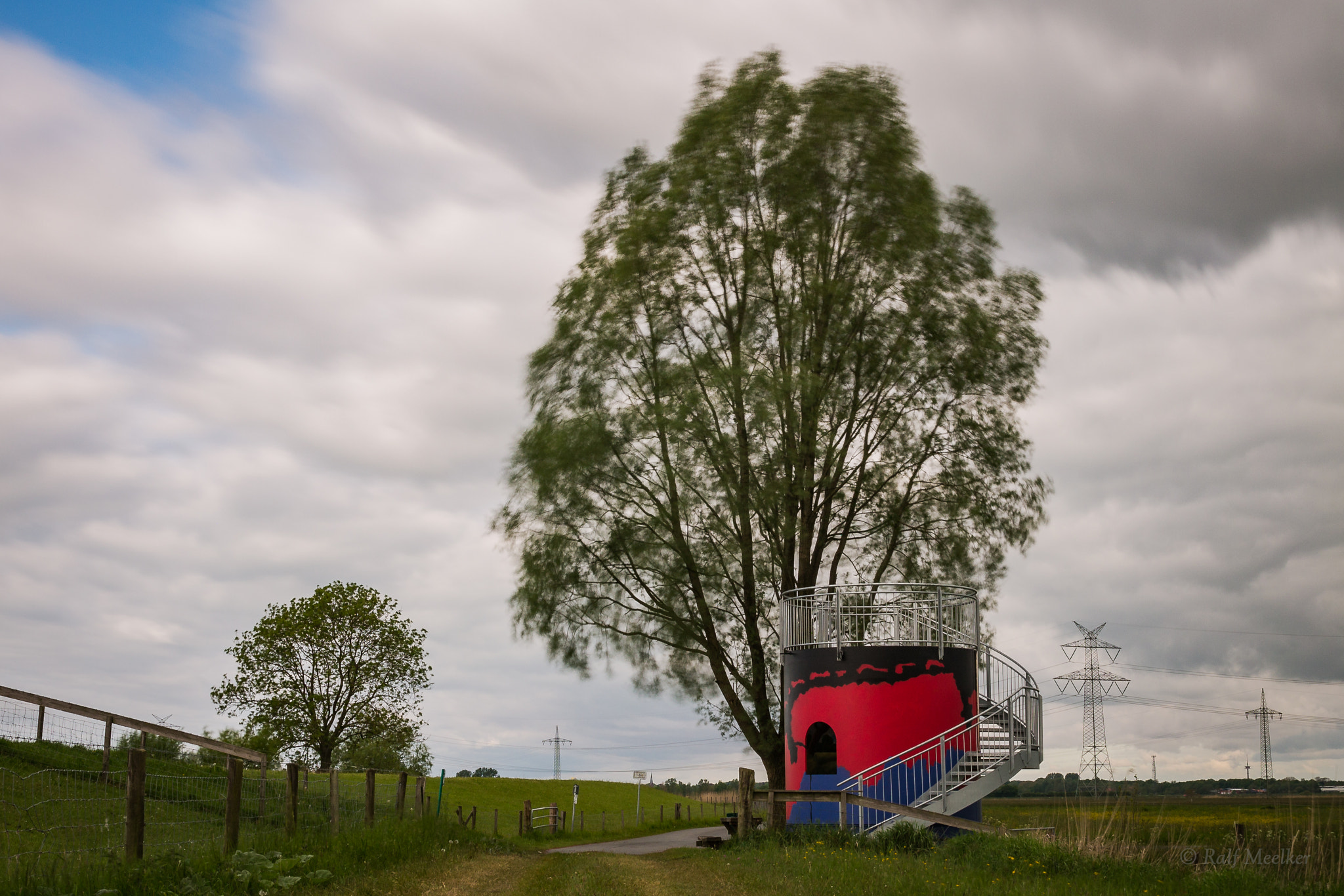Sigma 17-70mm F2.8-4 DC Macro OS HSM sample photo. Aussichtsturm bei der jümme photography