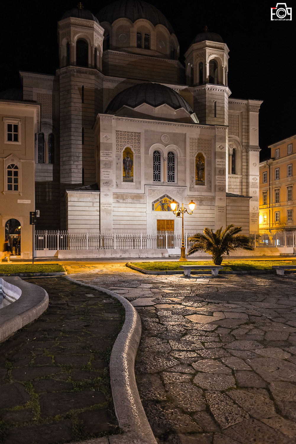 Nikon D600 + Nikon AF Nikkor 28mm F2.8D sample photo. Saint spyridon church | trieste photography