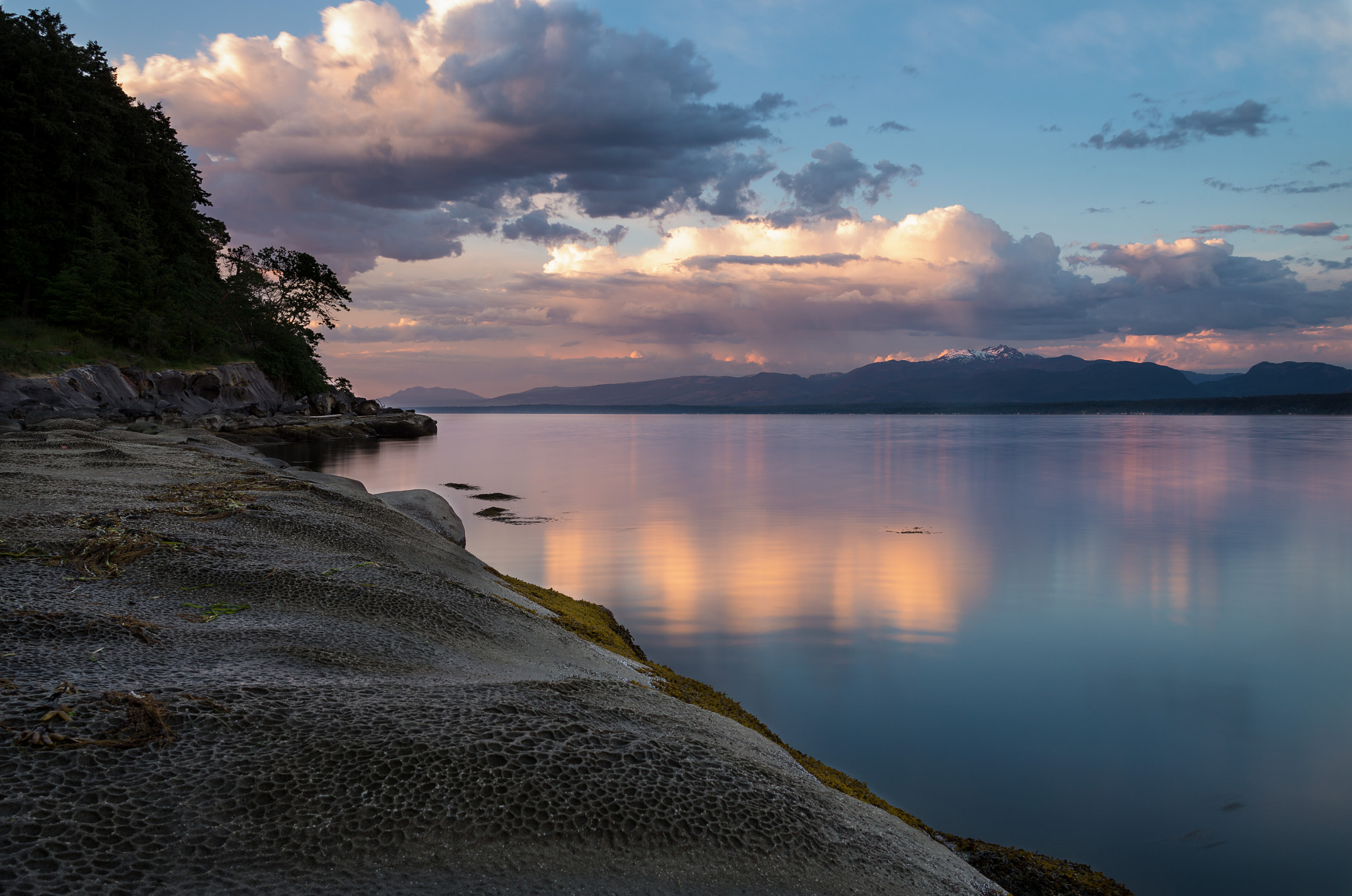 Pentax K-5 II sample photo. Hornby island morning photography