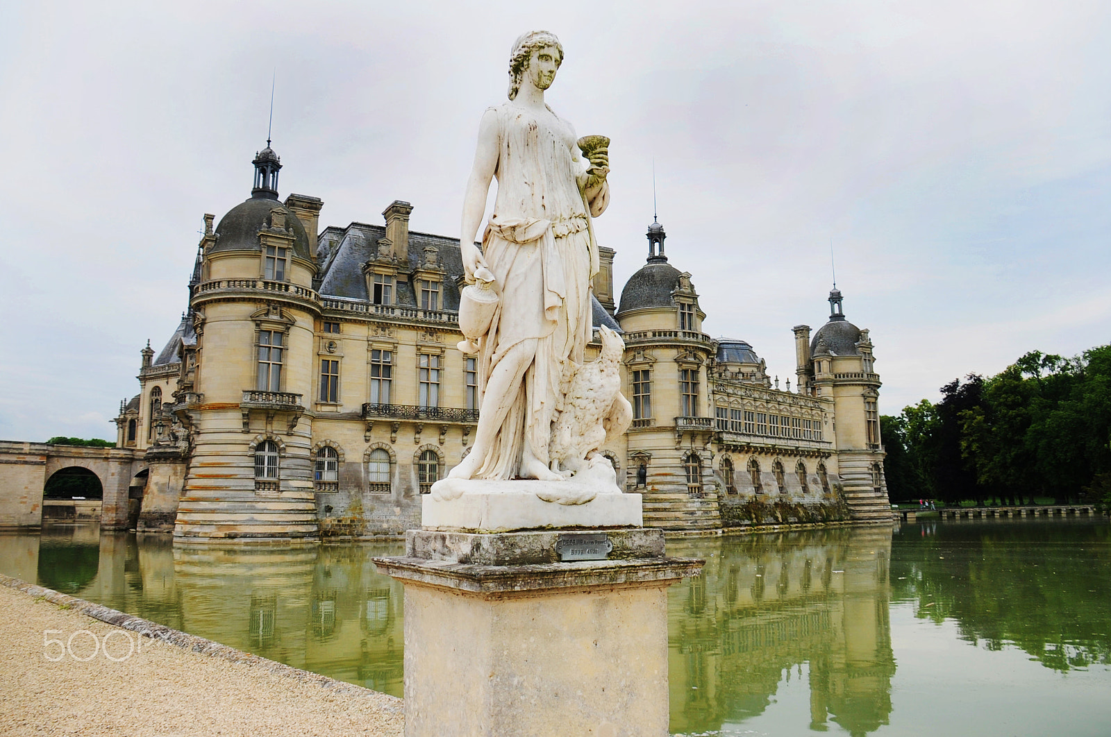 Nikon D3S sample photo. Castle chantilly chantilly france photography