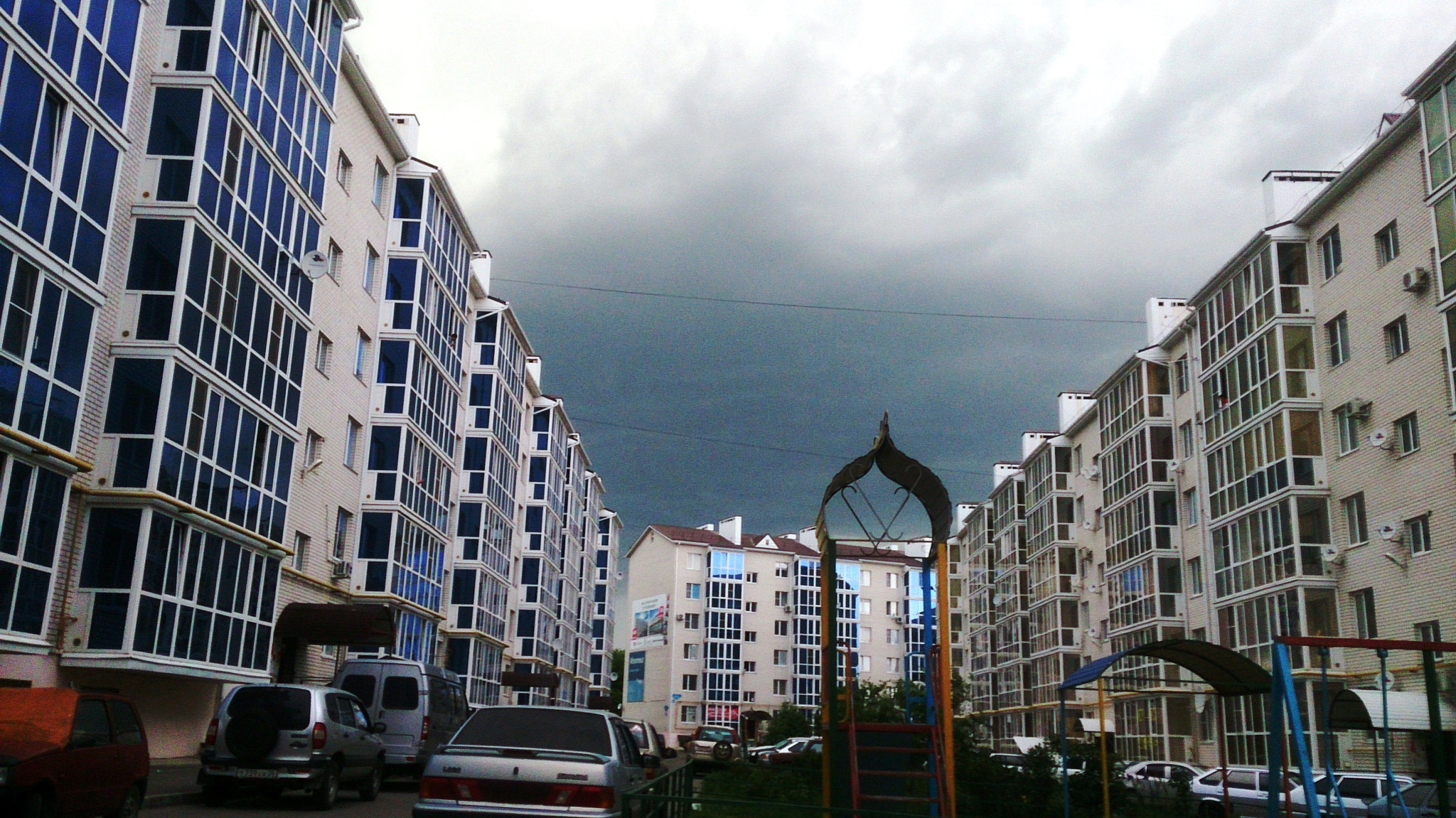 Sony Xperia ZR sample photo. Гроза photography