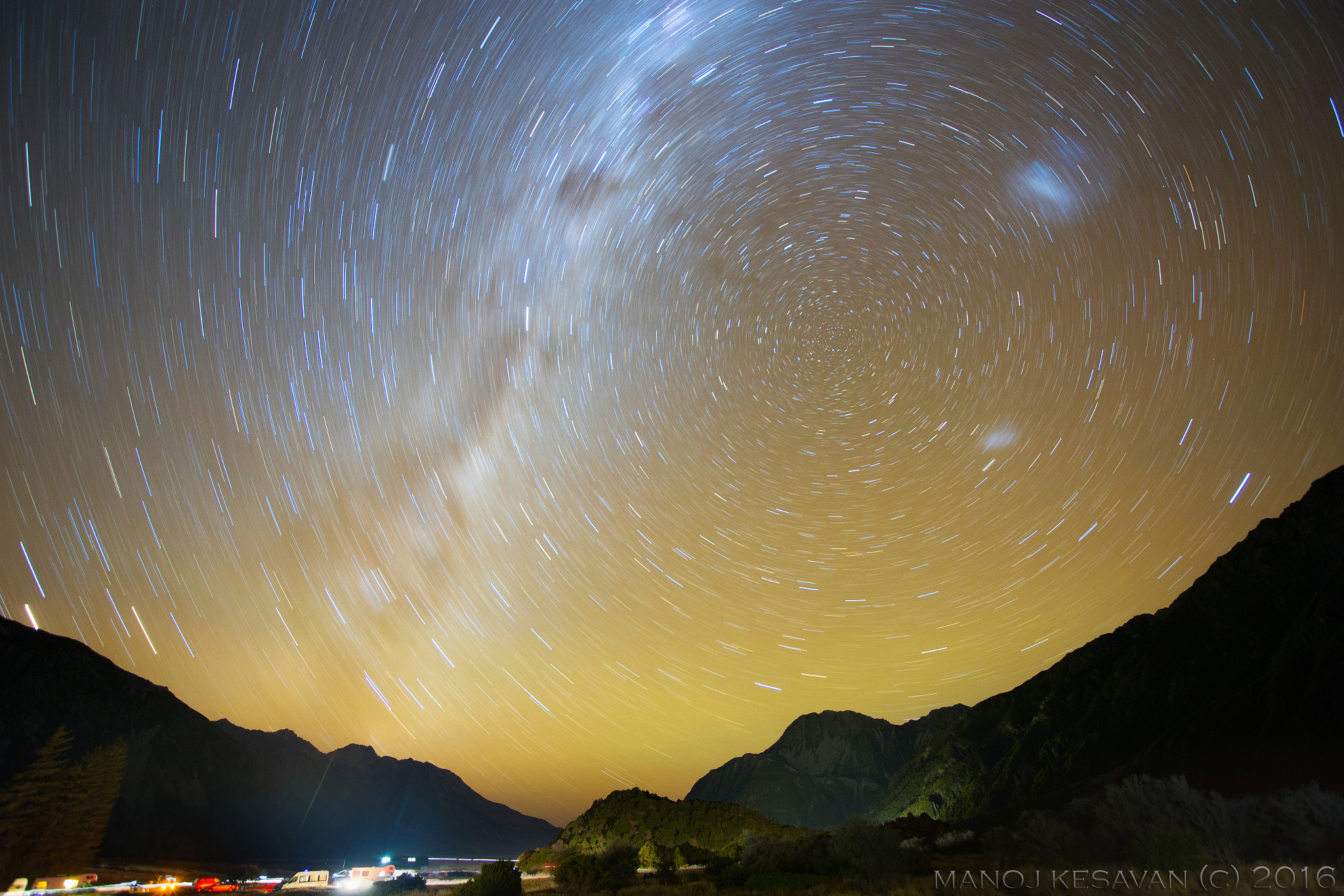 Sigma 15-30mm f/3.5-4.5 EX DG Aspherical sample photo. Mt cook village star trails ! photography