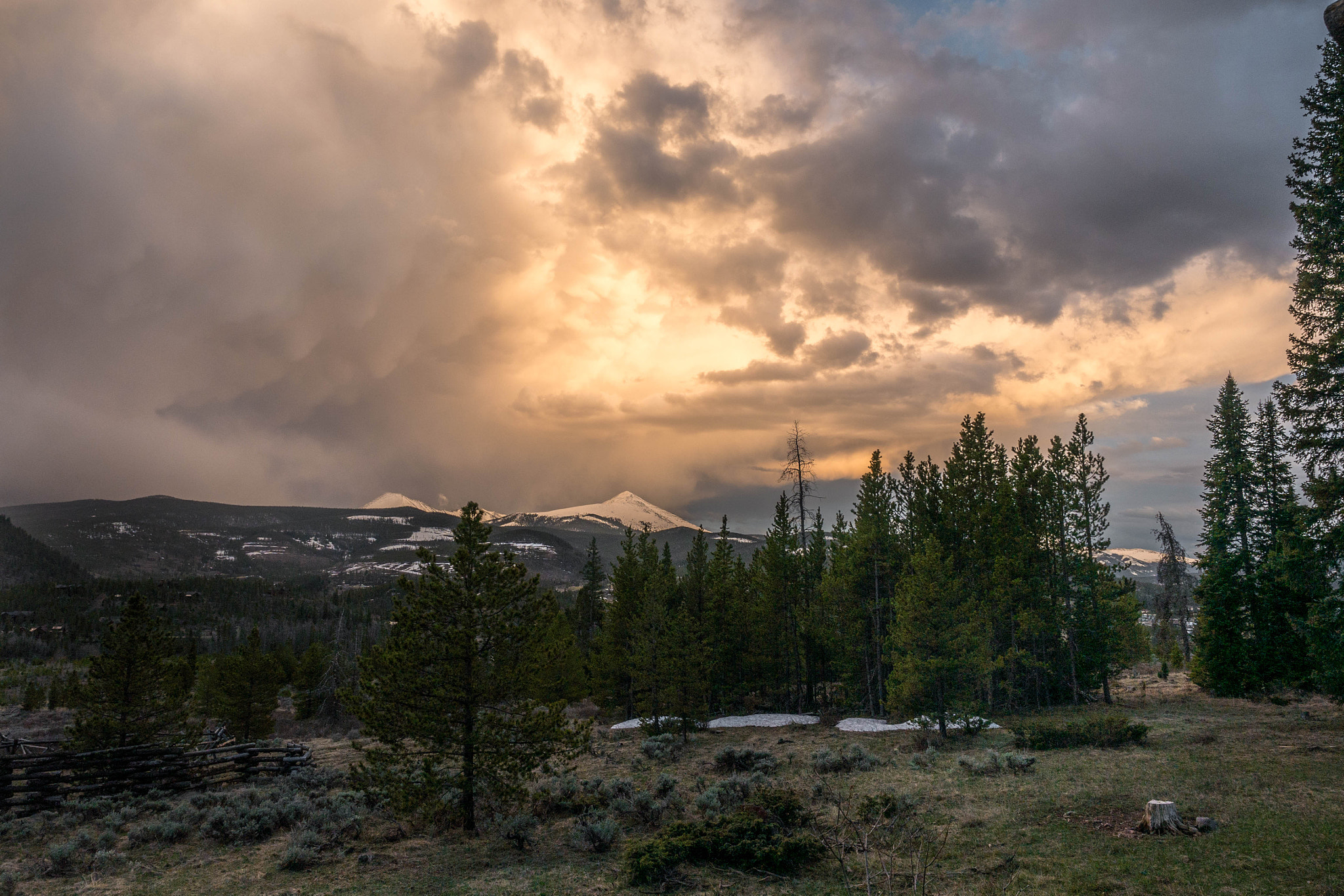 Panasonic Lumix DMC-G7 + Olympus M.Zuiko Digital ED 12-40mm F2.8 Pro sample photo. 5-16-2016 - clouds over baldy photography