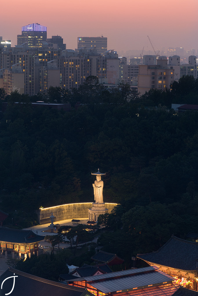 Panasonic Lumix DMC-GX7 sample photo. 봉은사 no lantern bongeun temple photography