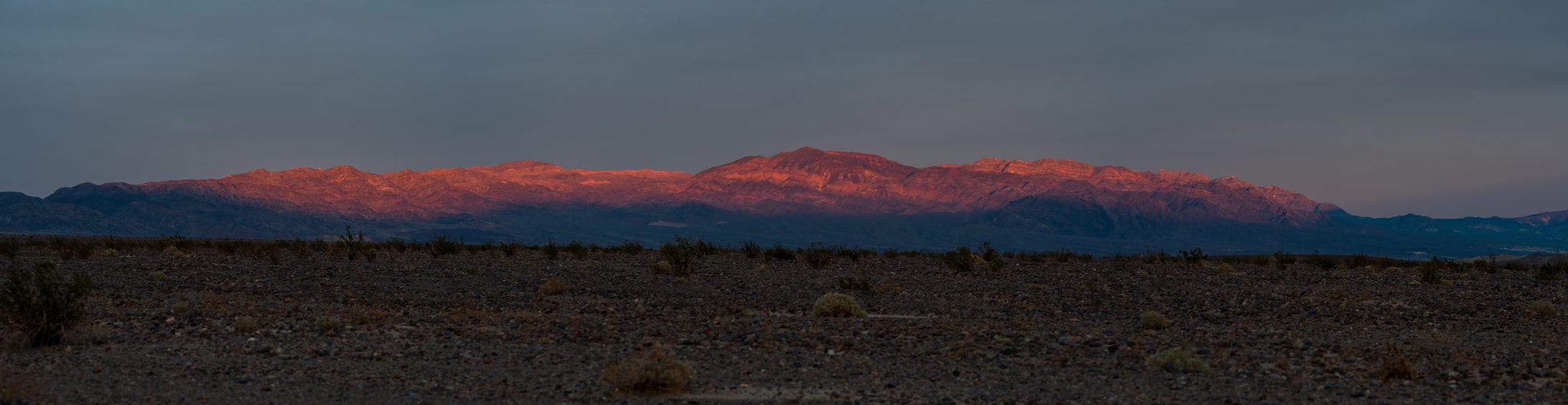ZEISS Apo Sonnar T* 135mm F2 sample photo. Alpenglow deathvalley photography