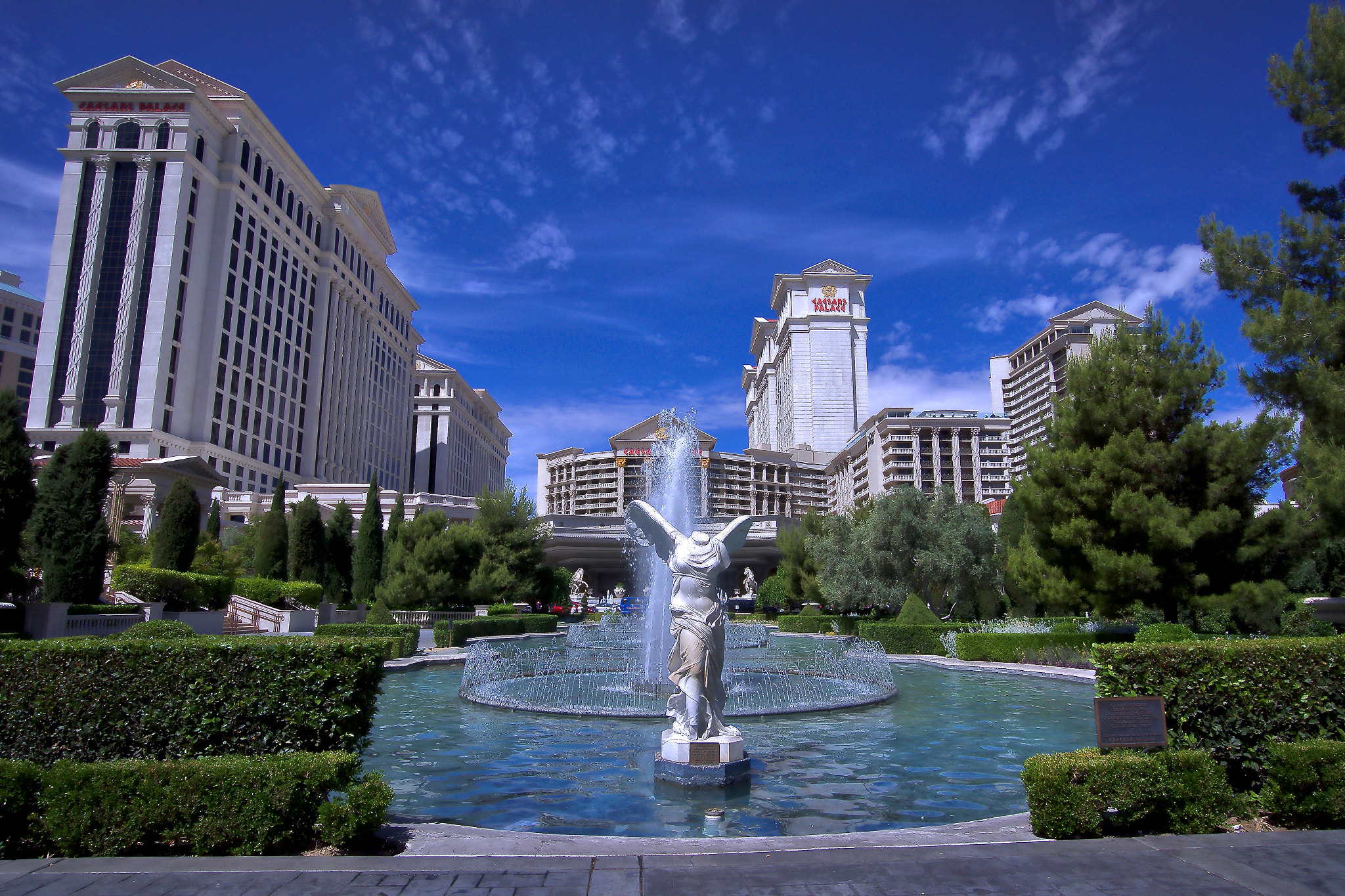 Sony Alpha NEX-7 + Sony E 10-18mm F4 OSS sample photo. Caesar palace las vegas photography