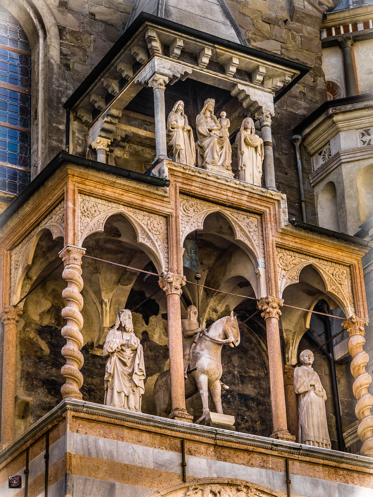 Leica APO-Summicron-M 90mm F2 ASPH sample photo. North italy: bergamo impressions - portal of basilica di santa maria maggiore photography