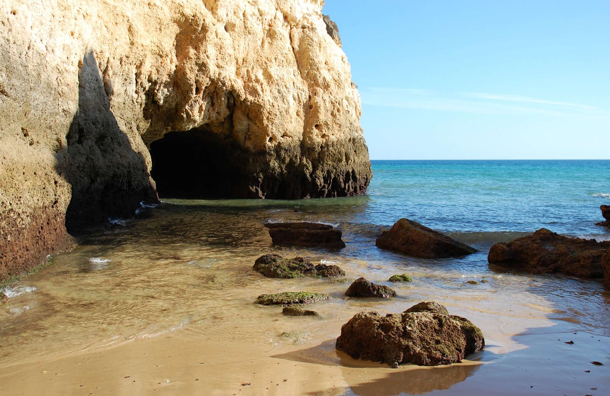 Nikon D40 sample photo. Algarve, most famous secret, portugal photography