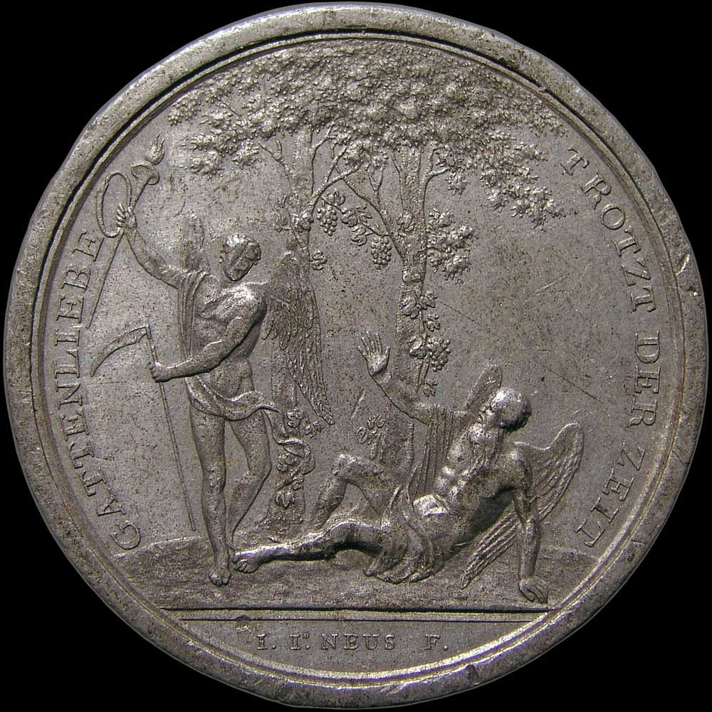 Olympus C5050Z sample photo. 50th wedding anniversary personal medal. 1805, german states, white metal, 35mm.  photography