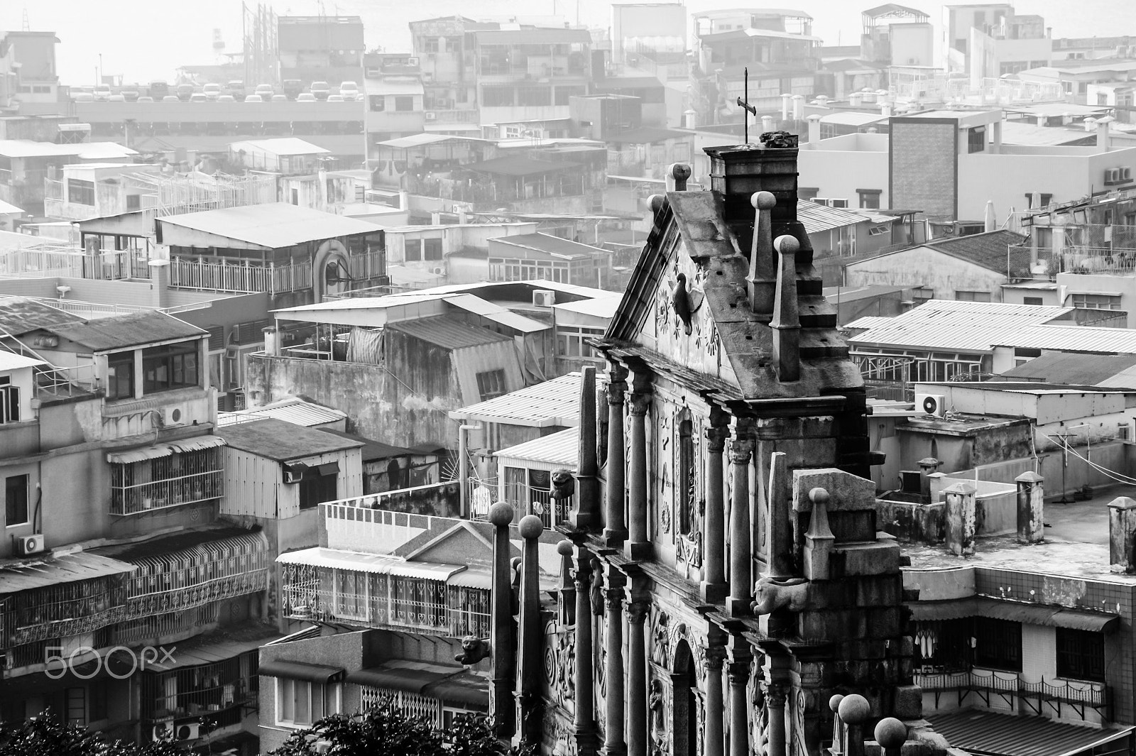 Canon EOS-1Ds sample photo. Ruins of st paul's photography