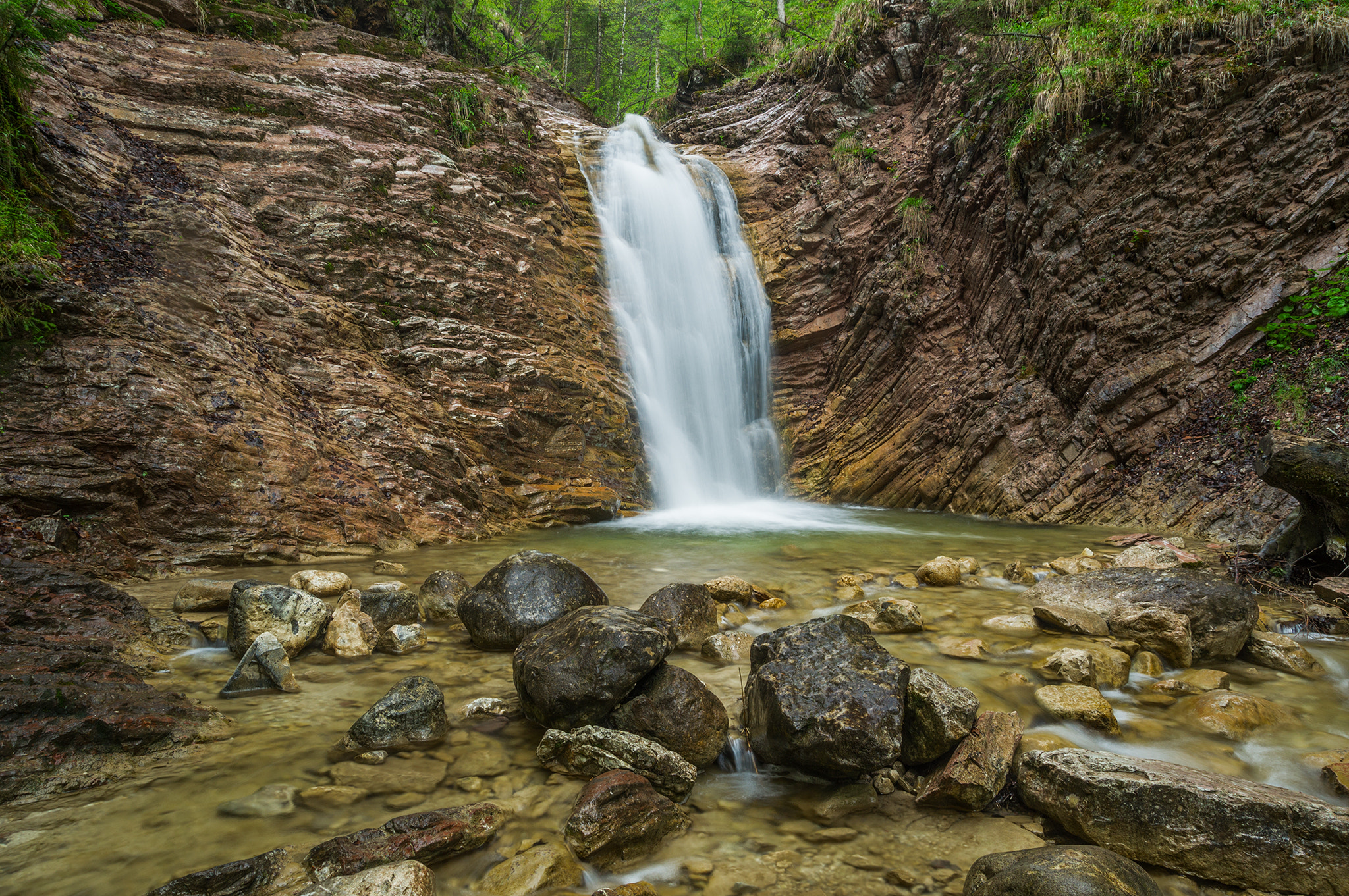 Sony SLT-A57 sample photo. Water slide photography