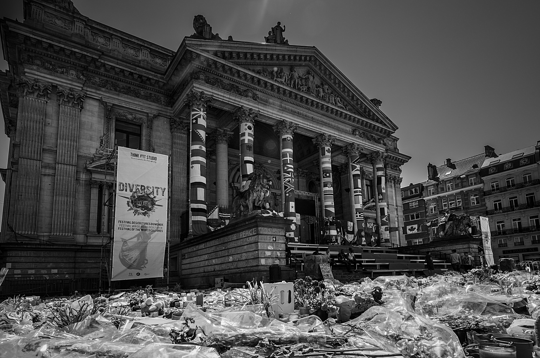 ZEISS Touit 12mm F2.8 sample photo. In memoriam - brussels photography
