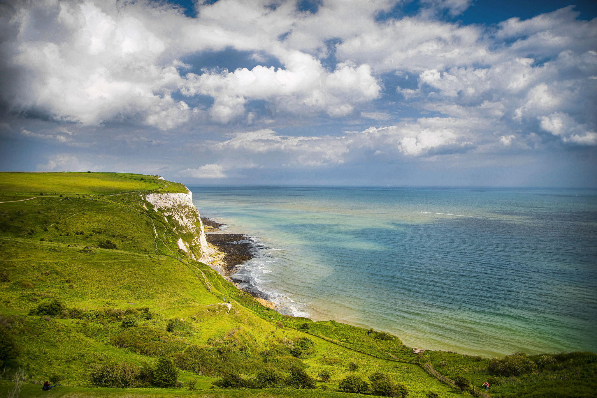 Nikon D800E sample photo. White cliffs of dover photography