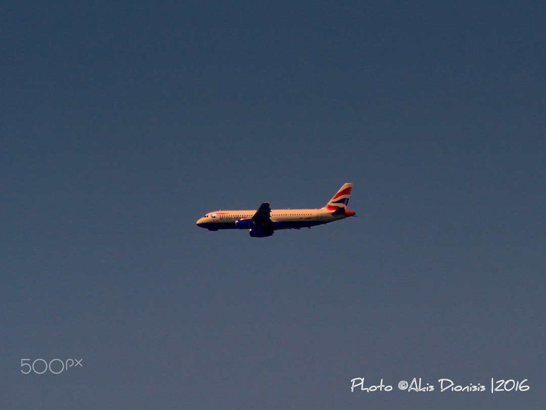 Nikon D5200 + Sigma 70-210mm F4-5.6 UC-II sample photo. A320-232 - british airways photography